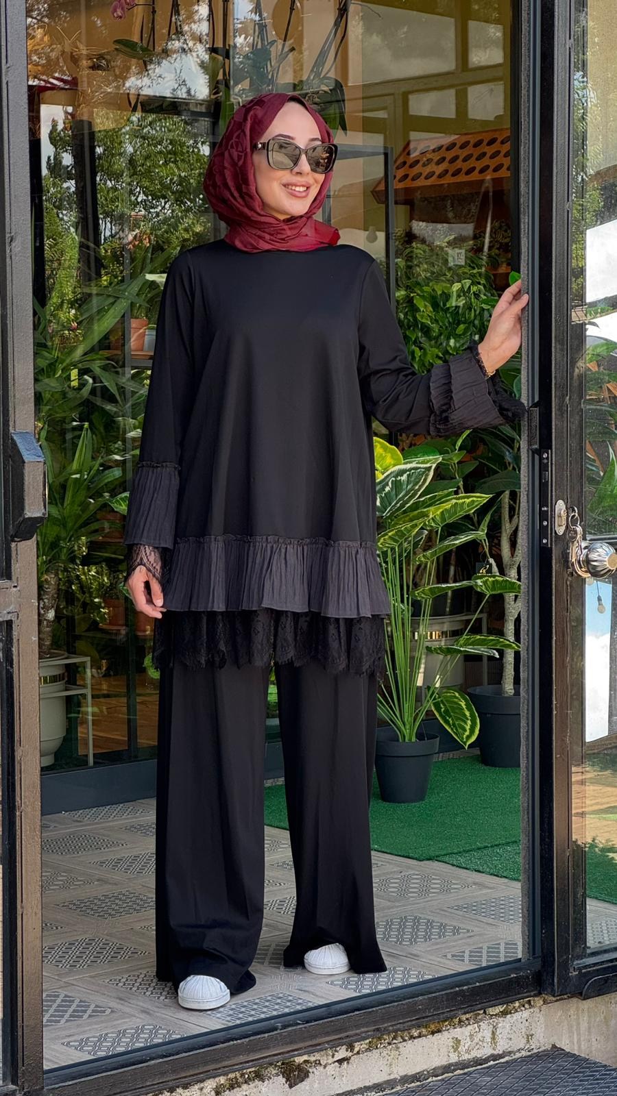 Nurcan Çetin Pantolonlu Takım 26546