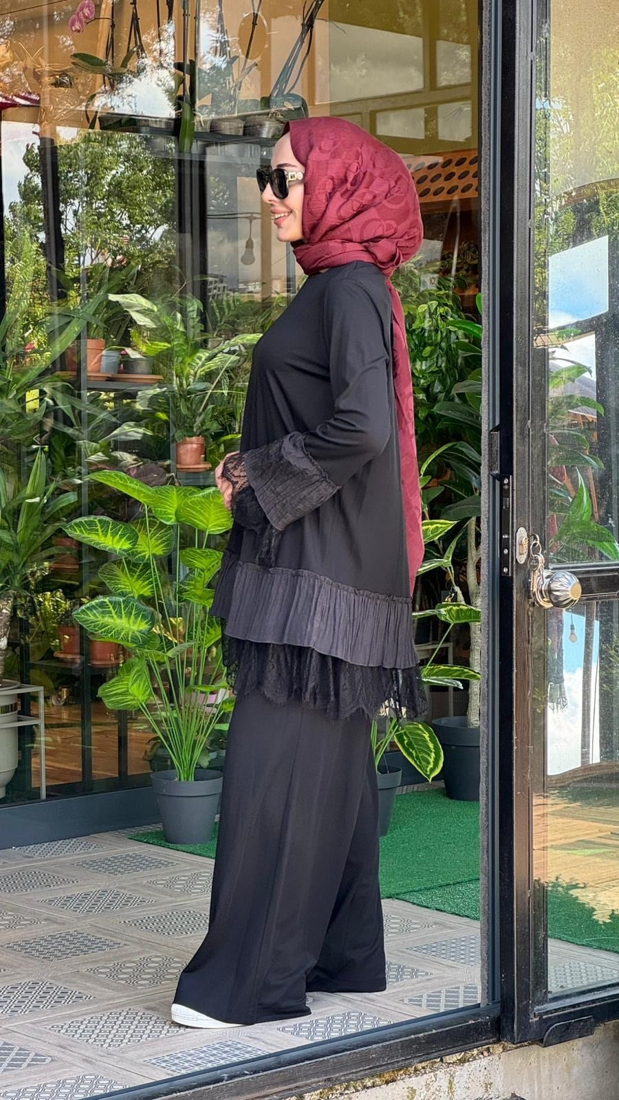 Nurcan Çetin Pantolonlu Takım 26546