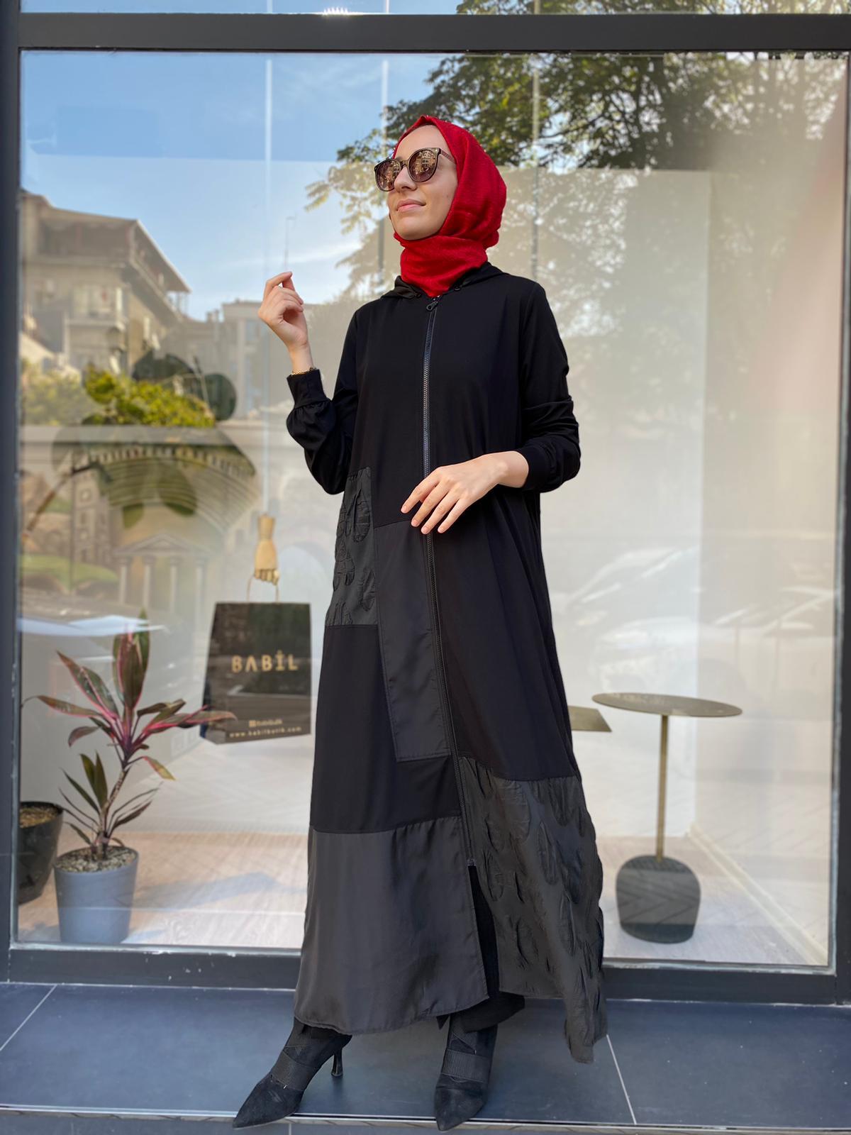 Nurcan Çetin Patchwork Ferace 24904