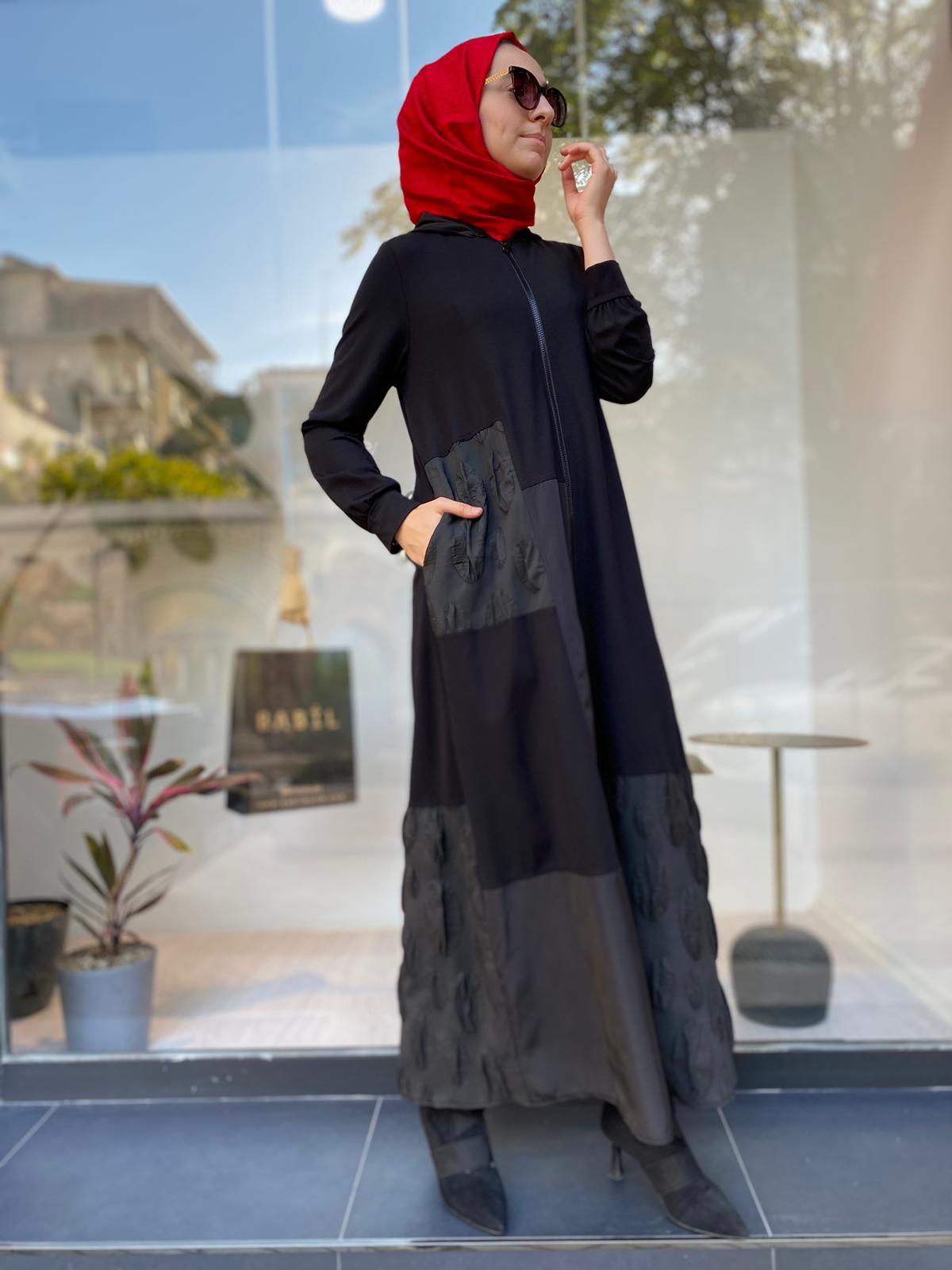 Nurcan Çetin Patchwork Ferace 24904
