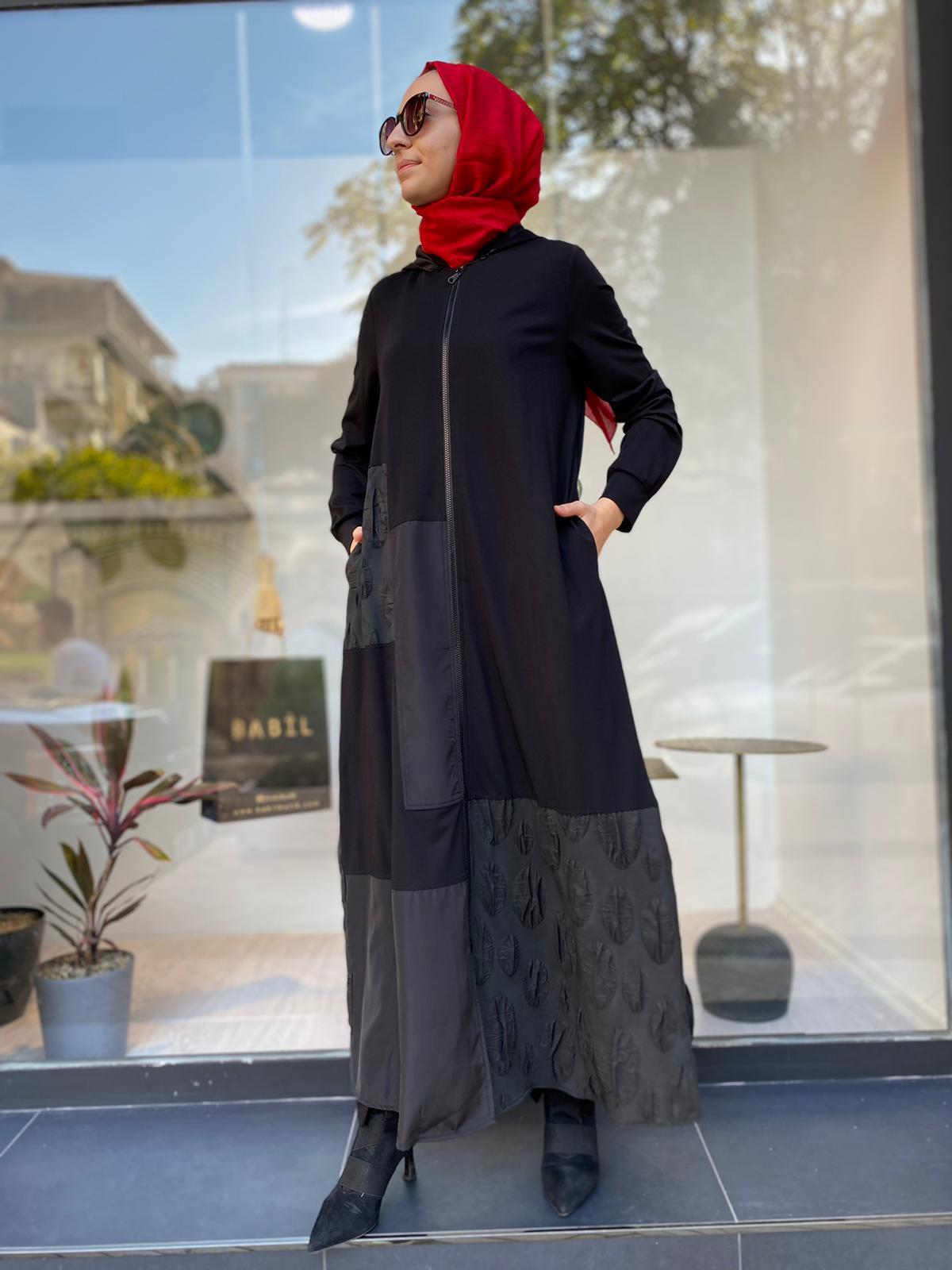 Nurcan Çetin Patchwork Ferace 24904