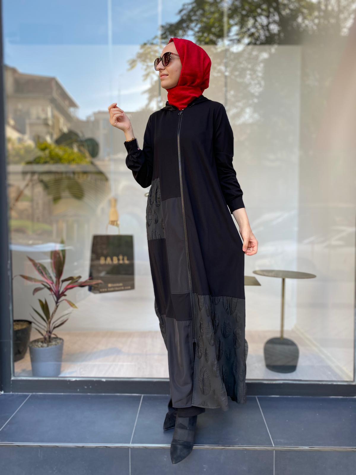 Nurcan Çetin Patchwork Ferace 24904