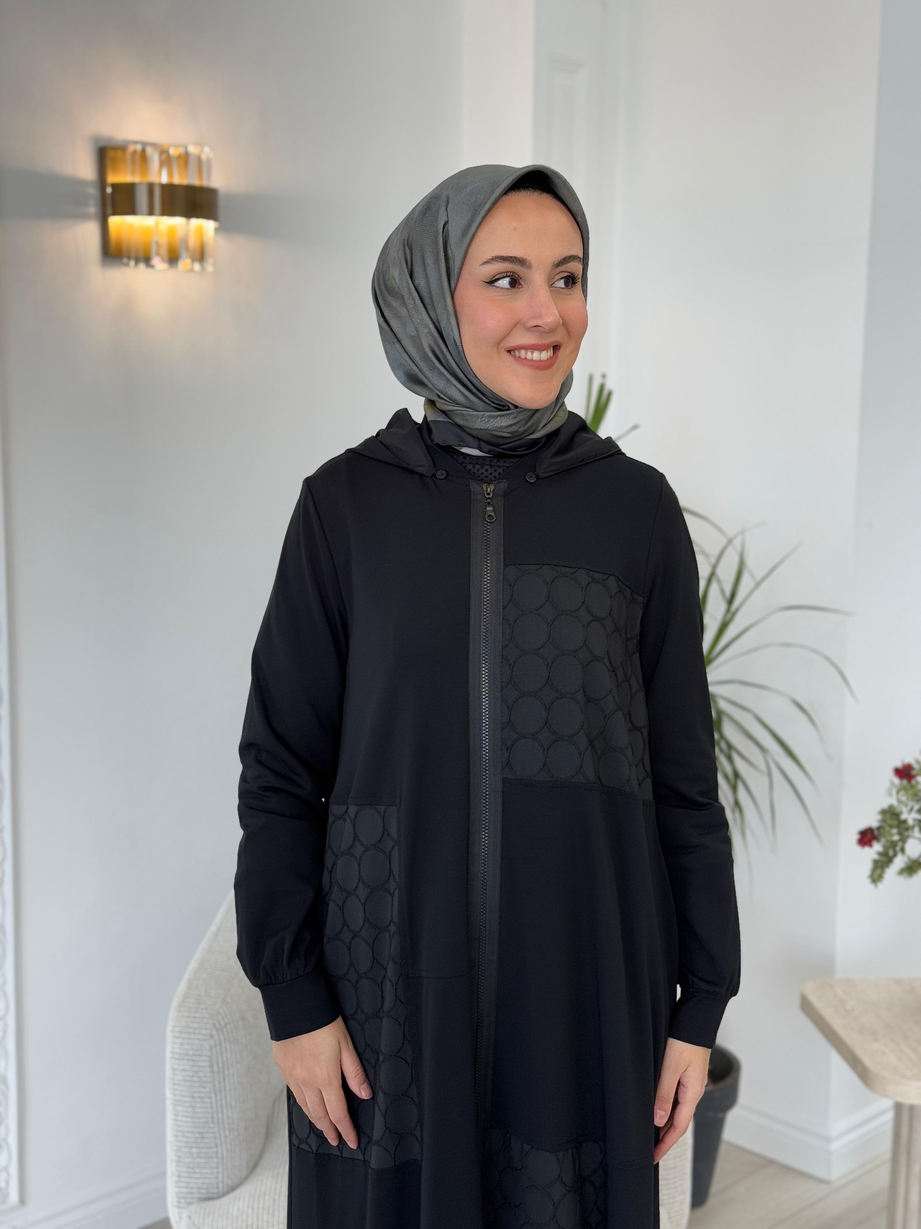 Nurcan Çetin Siyah Ferace 16904