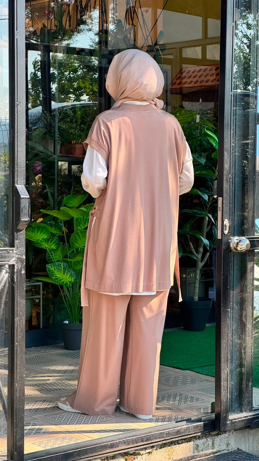 Nurcan Çetin Sportif Pantolonlu Takım 26613 