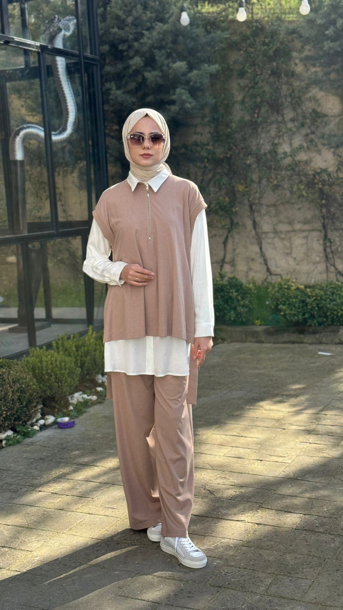 Nurcan Çetin Sportif Pantolonlu Takım 26613 