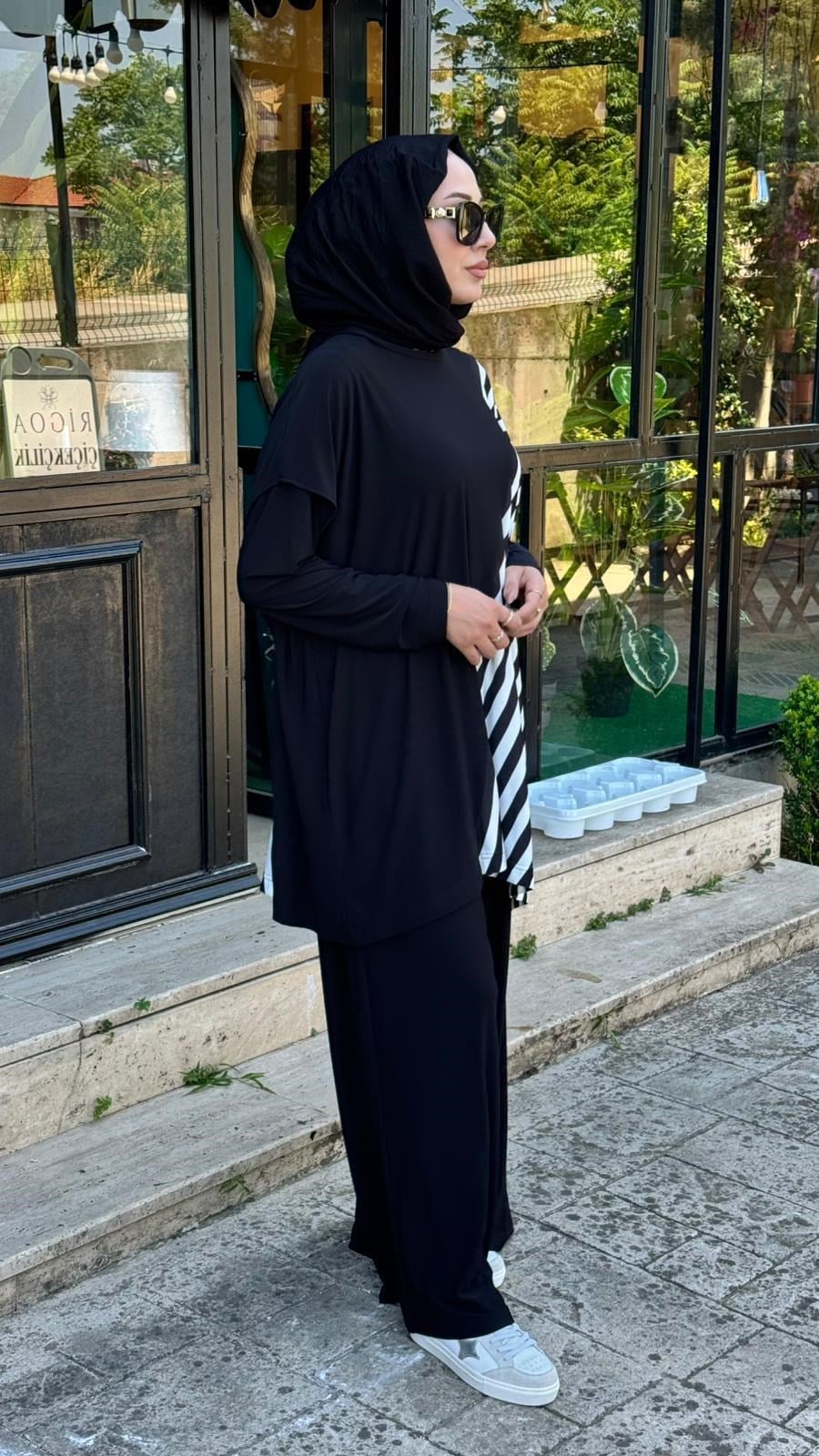 Nurcan Çetin Üçlü Sportif Pantolonlu Takım 26617