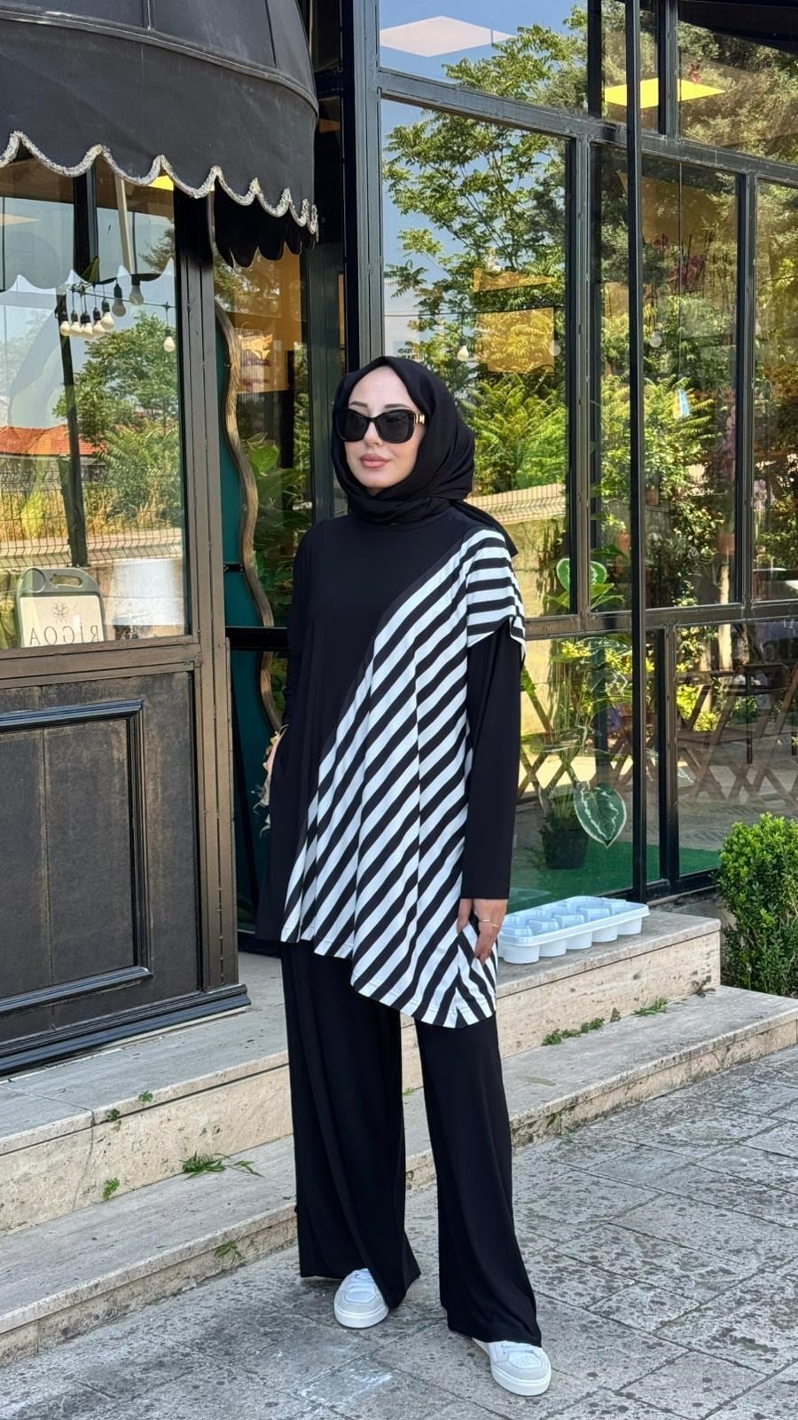 Nurcan Çetin Üçlü Sportif Pantolonlu Takım 26617