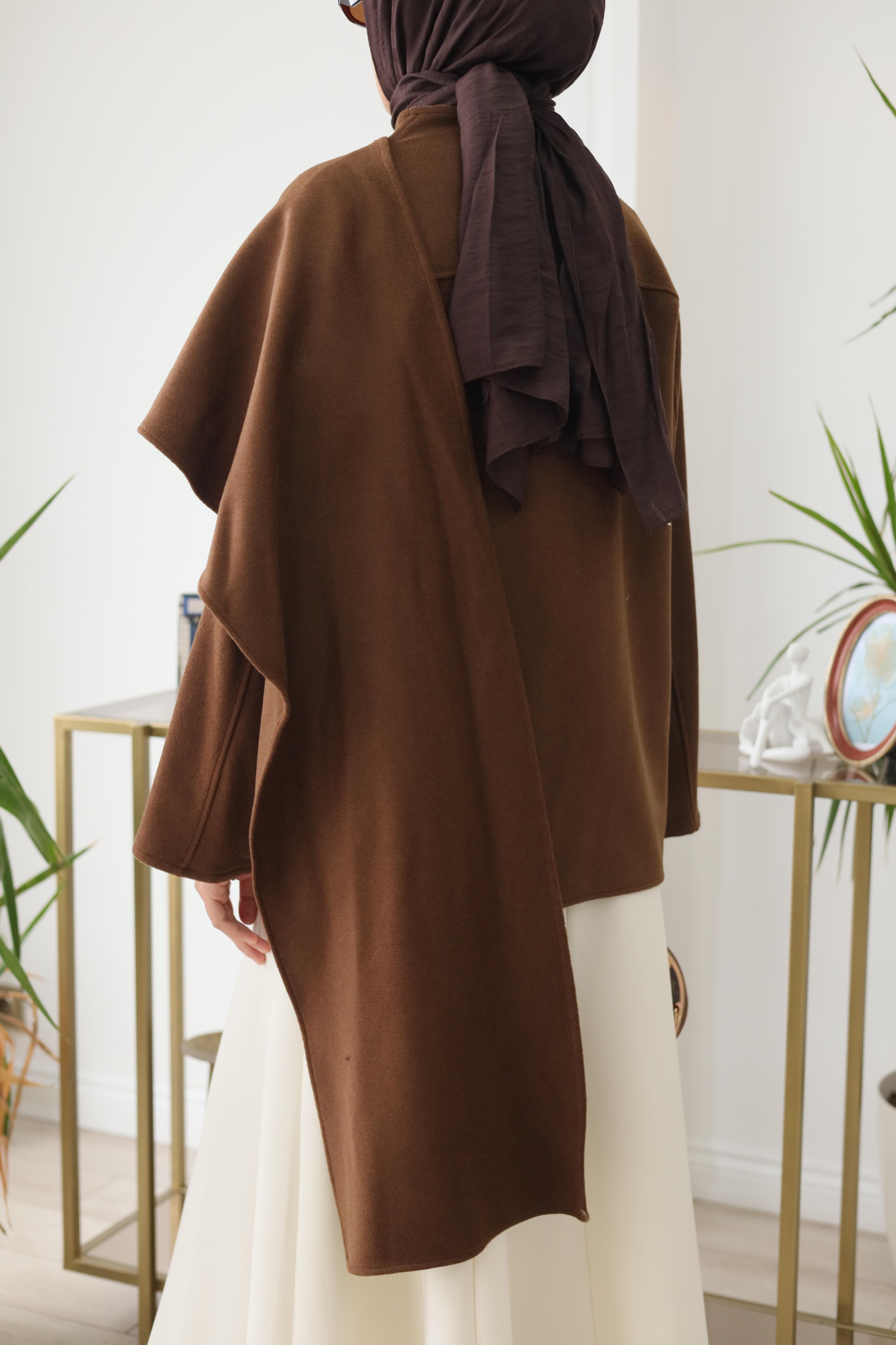 QOOQ Atkılı Kaşe Bluz 26fw211