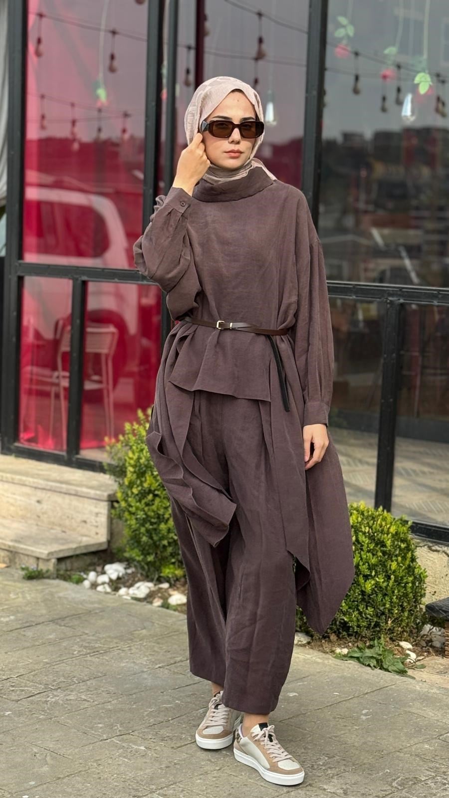 QooQ Axis Bluz Pantolon Takım 26ss221