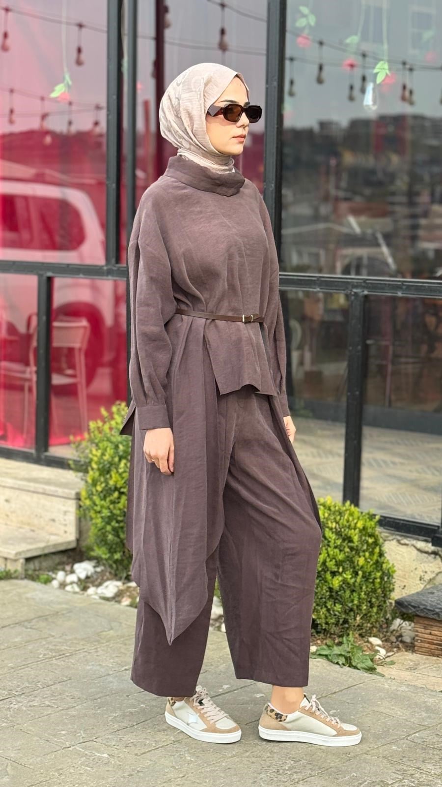 QooQ Axis Bluz Pantolon Takım 26ss221