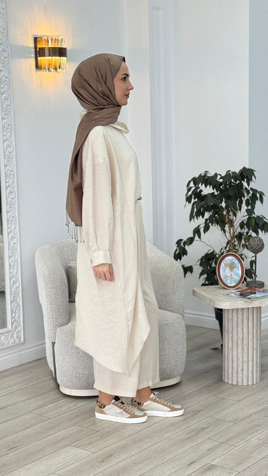 QooQ Axis Bluz Pantolon Takım 26ss221
