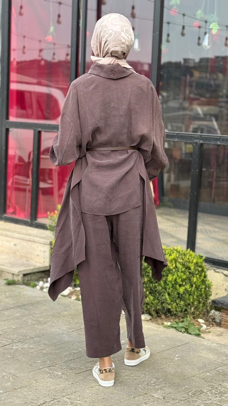 QooQ Axis Bluz Pantolon Takım 26ss221