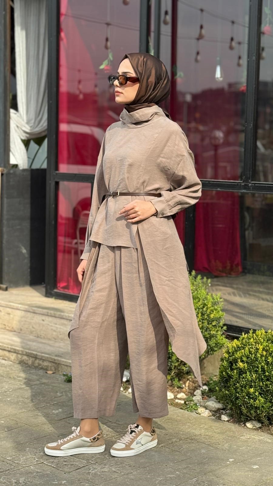 QooQ Axis Bluz Pantolon Takım 26ss221