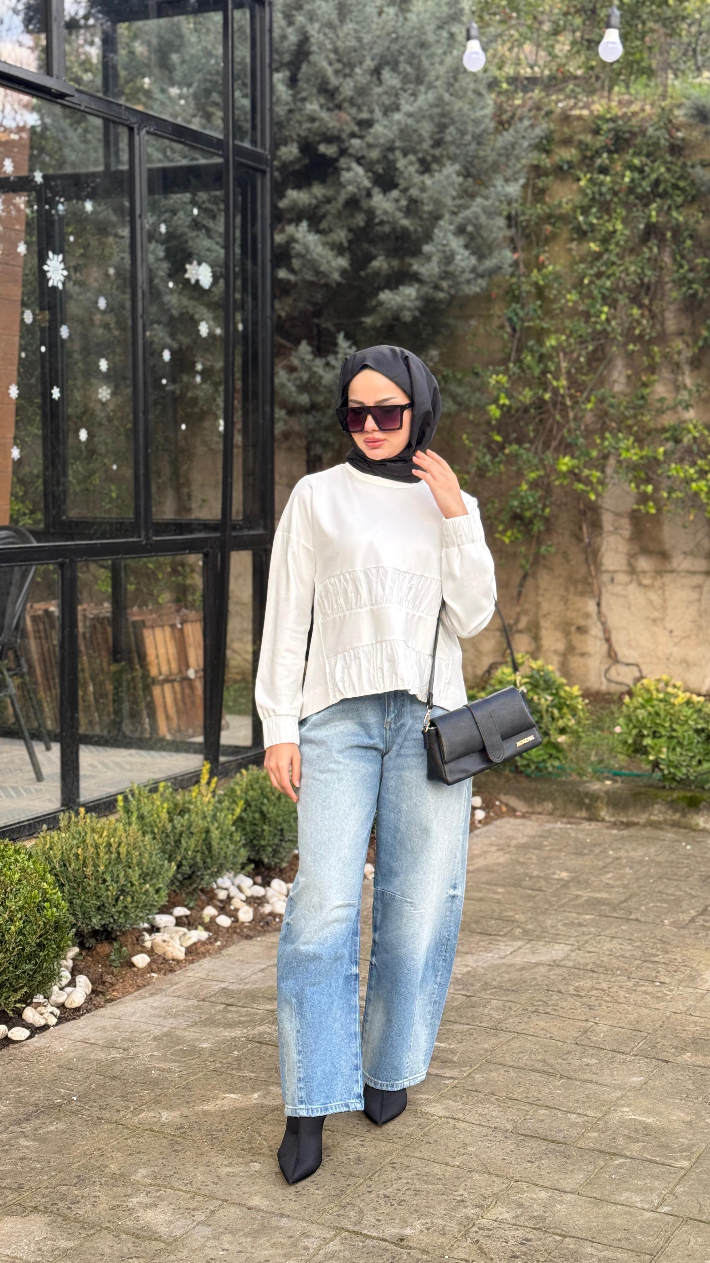 QOOQ Balon Jean Pantolon 26fw315