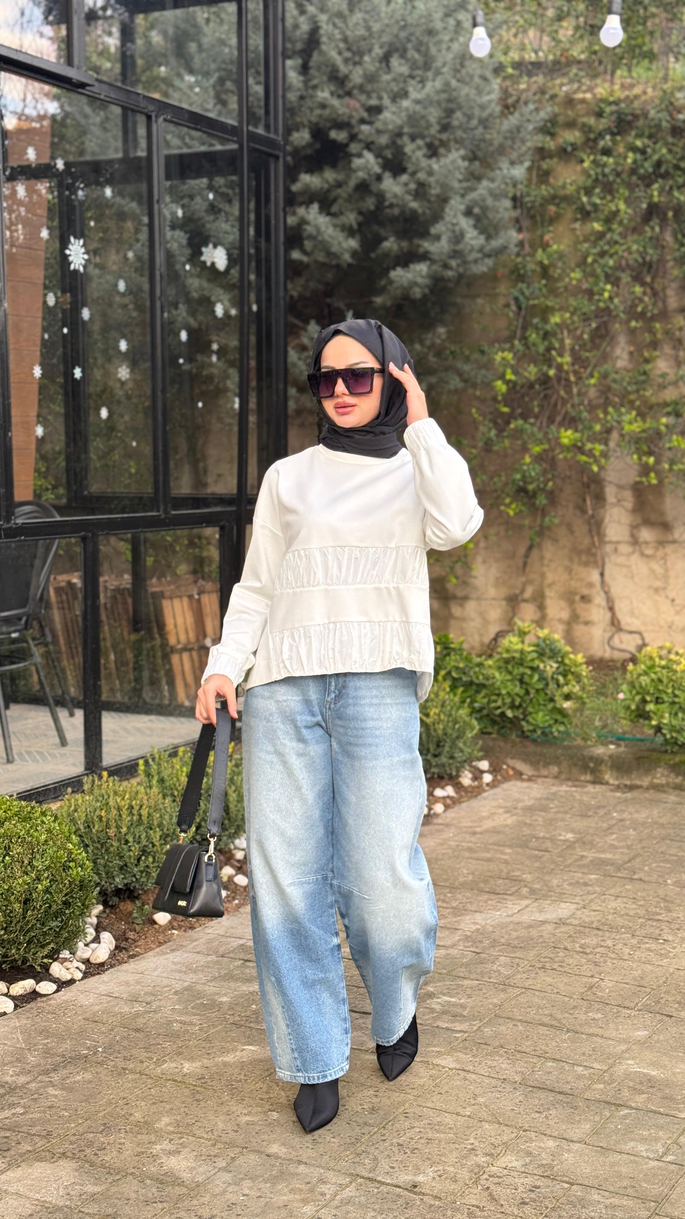 QOOQ Balon Jean Pantolon 26fw315
