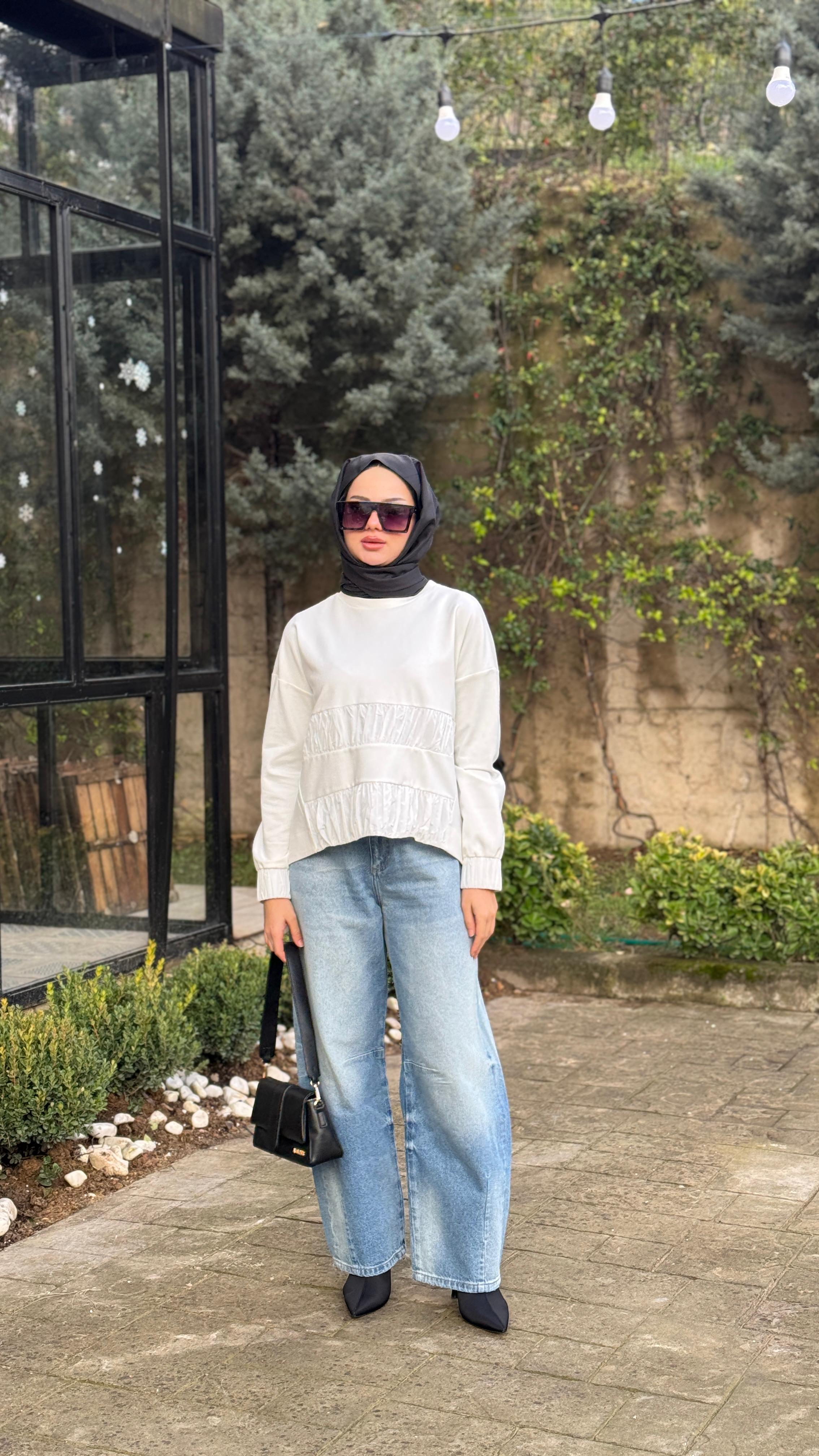QOOQ Balon Jean Pantolon 26fw315
