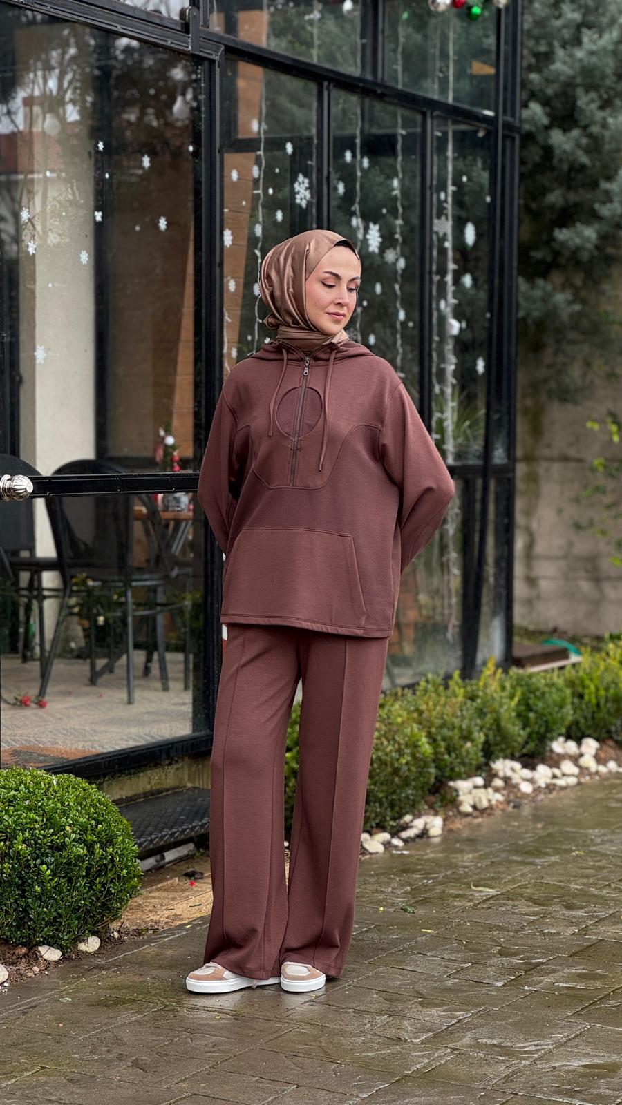 QOOQ Bordo Sweat 26fw207