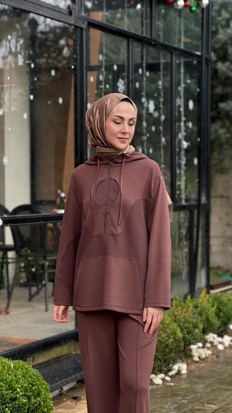 QOOQ Bordo Sweat 26fw207