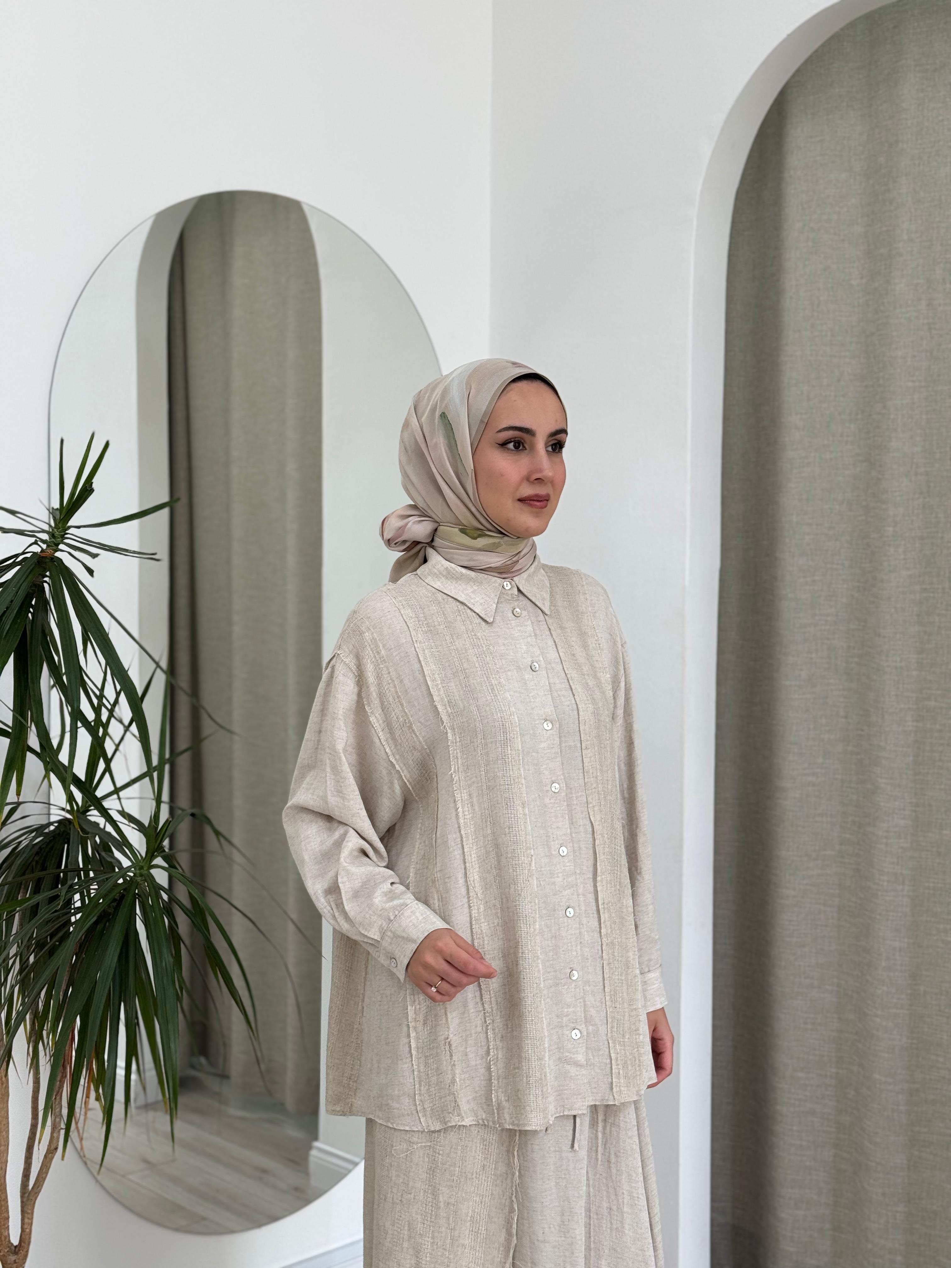 QOOQ Çakıl Gömlek 25ss219