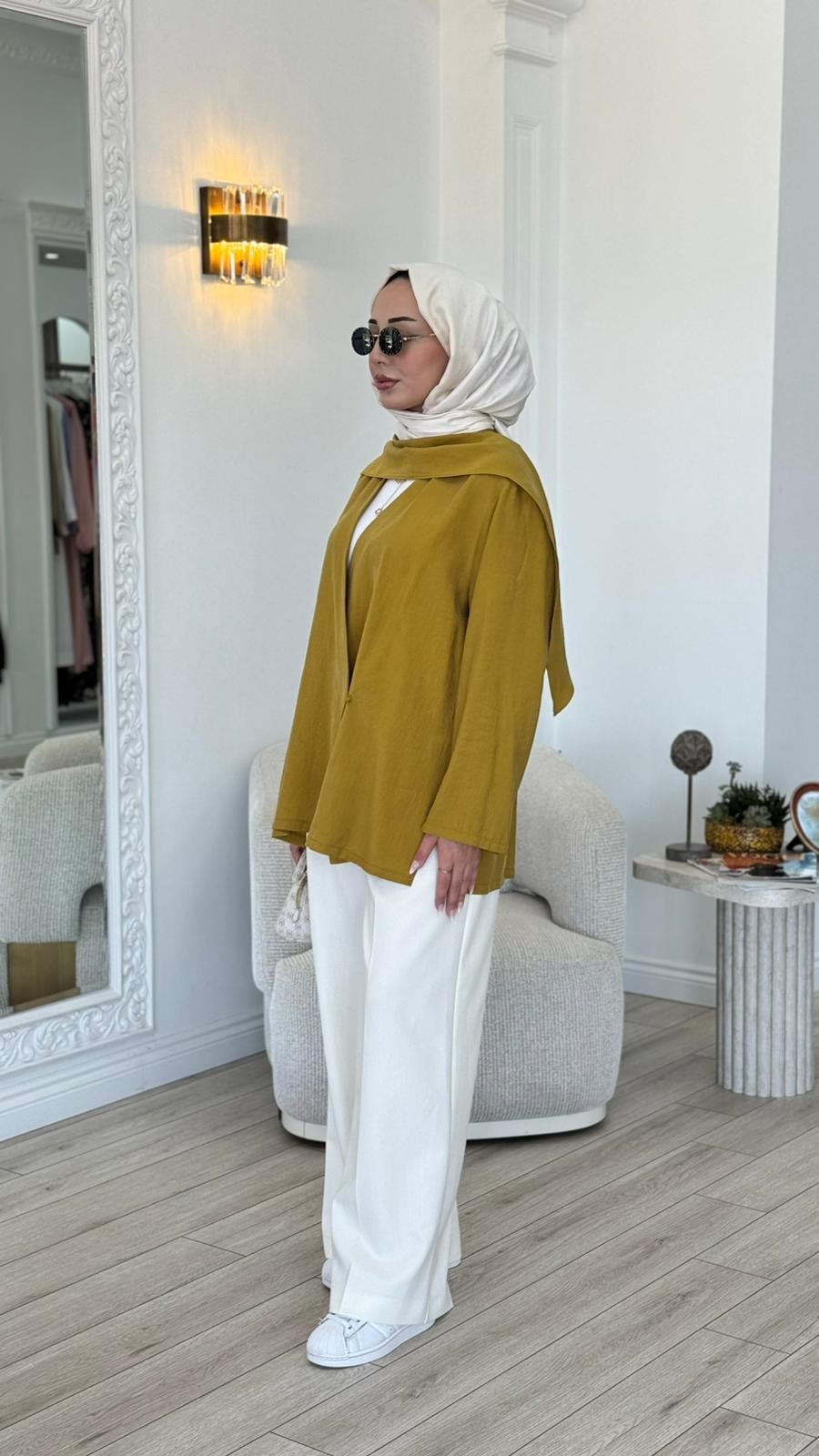 QOOQ Elix Kısa Kimono 26ss607