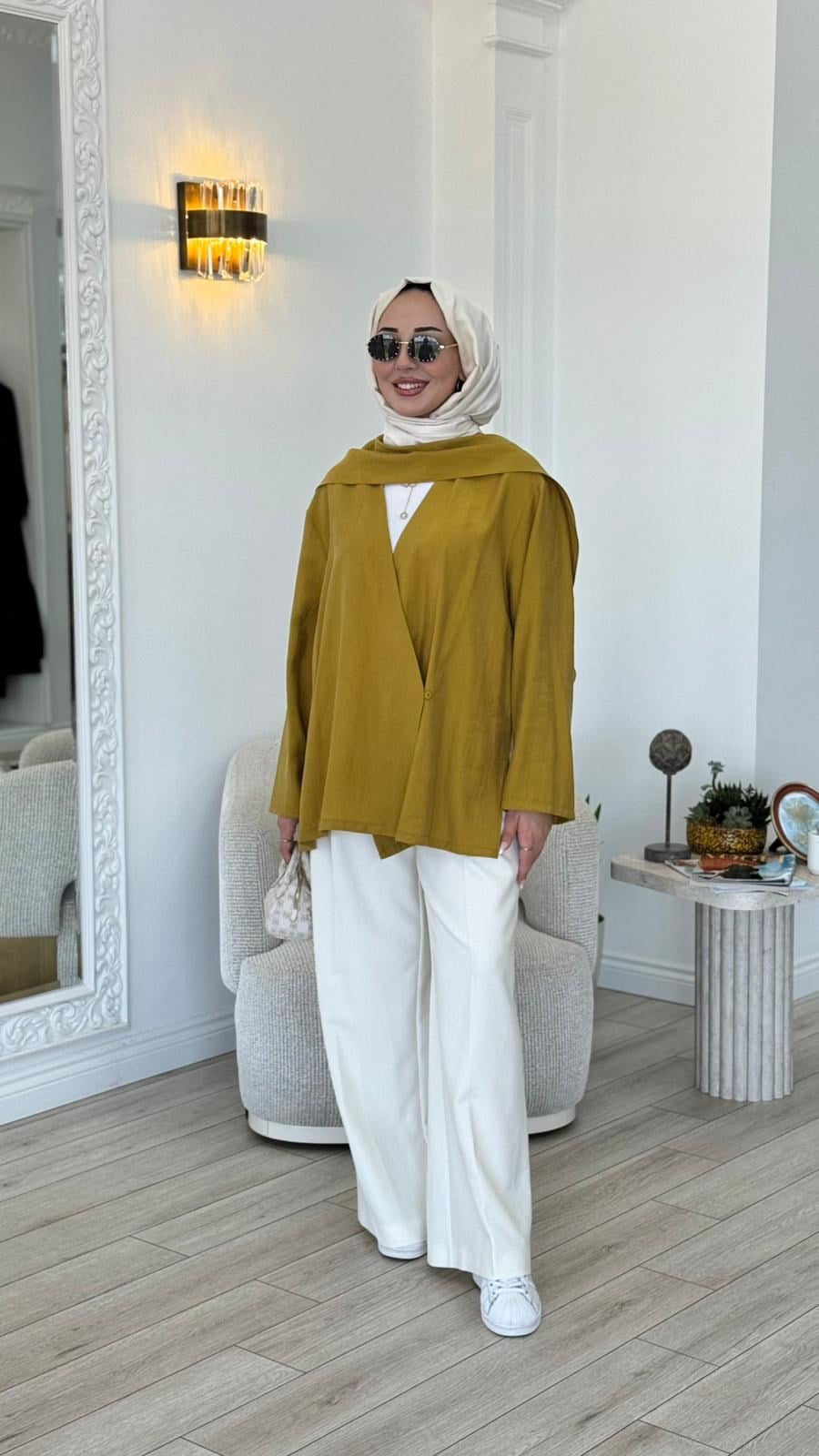 QOOQ Elix Kısa Kimono 26ss607