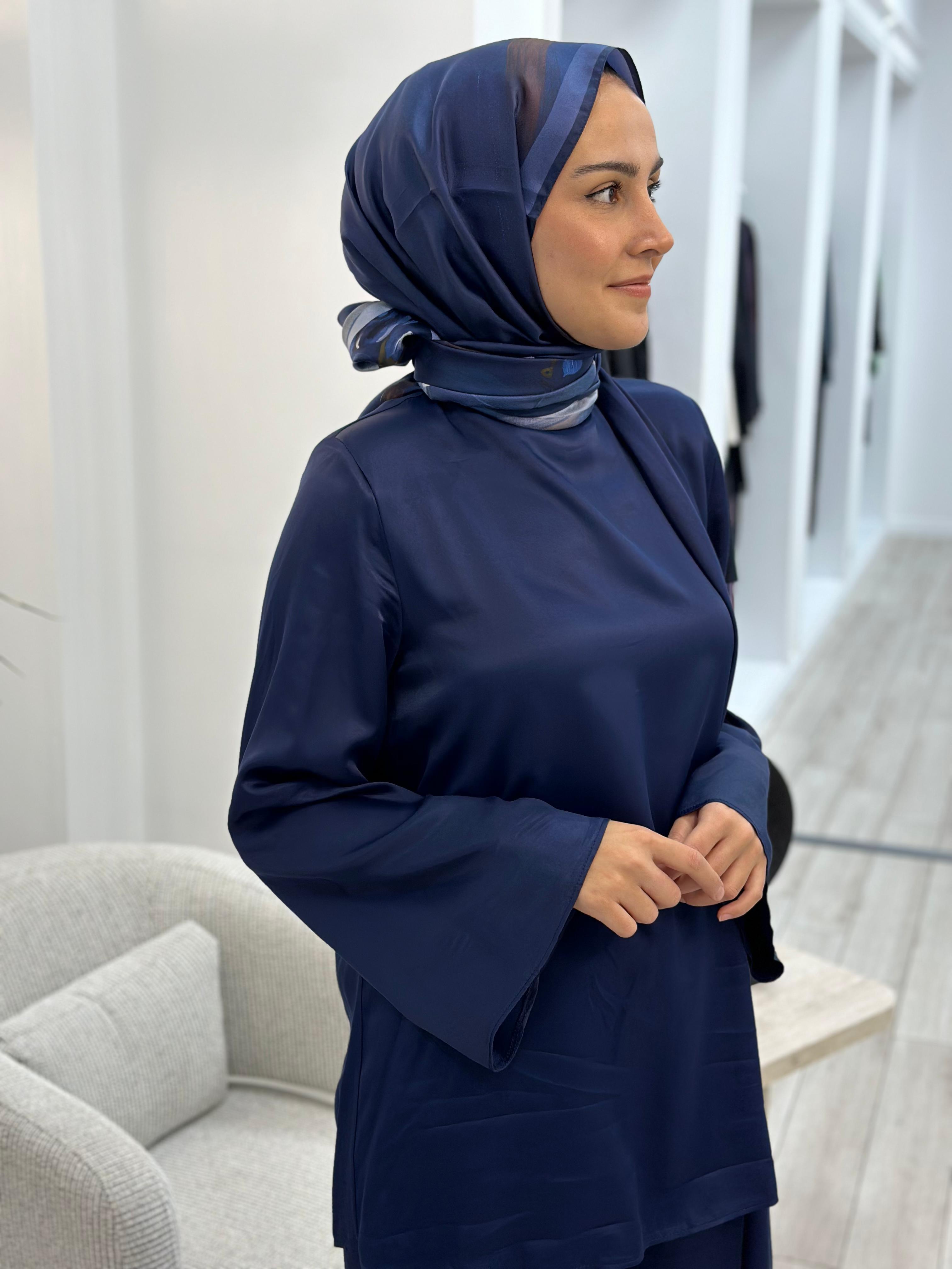 QOOQ Ferse Takım Lacivert 24fw