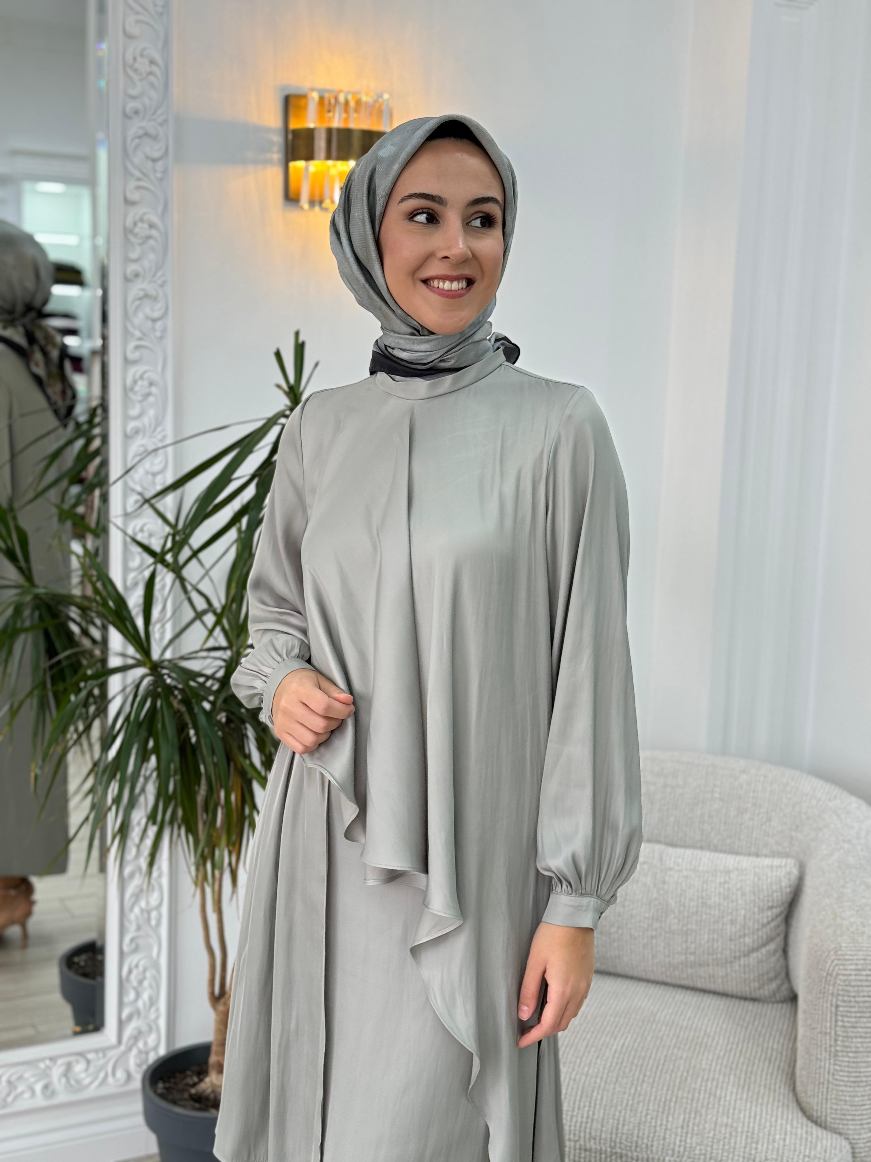 QOOQ Heavy Takım Gri 25fw204