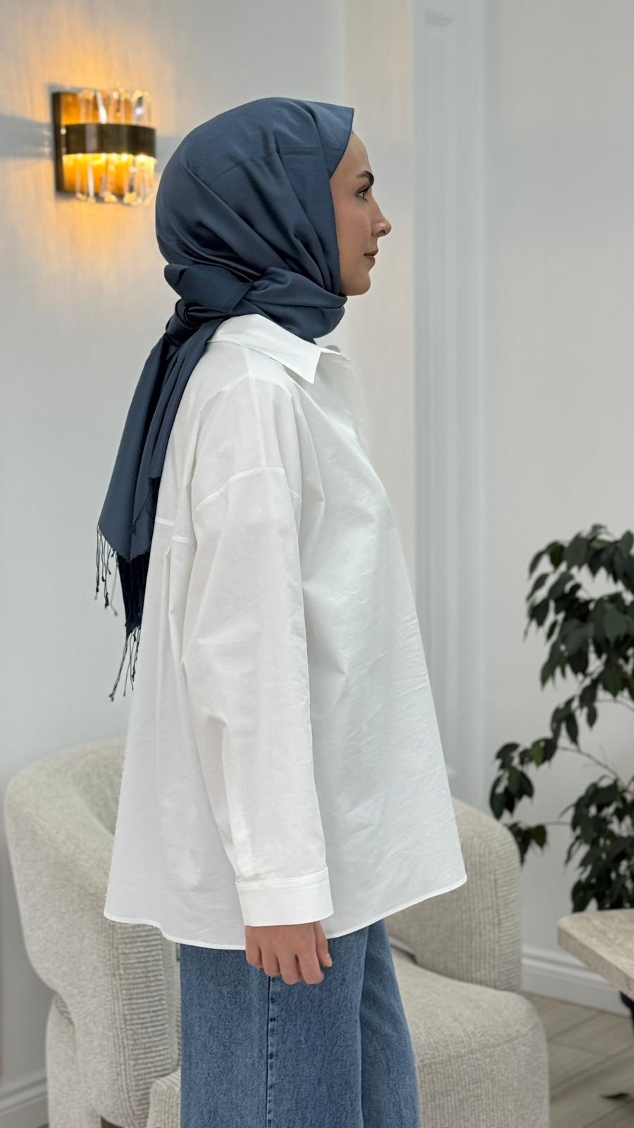 QooQ Holy Oversize Gömlek 26ss217