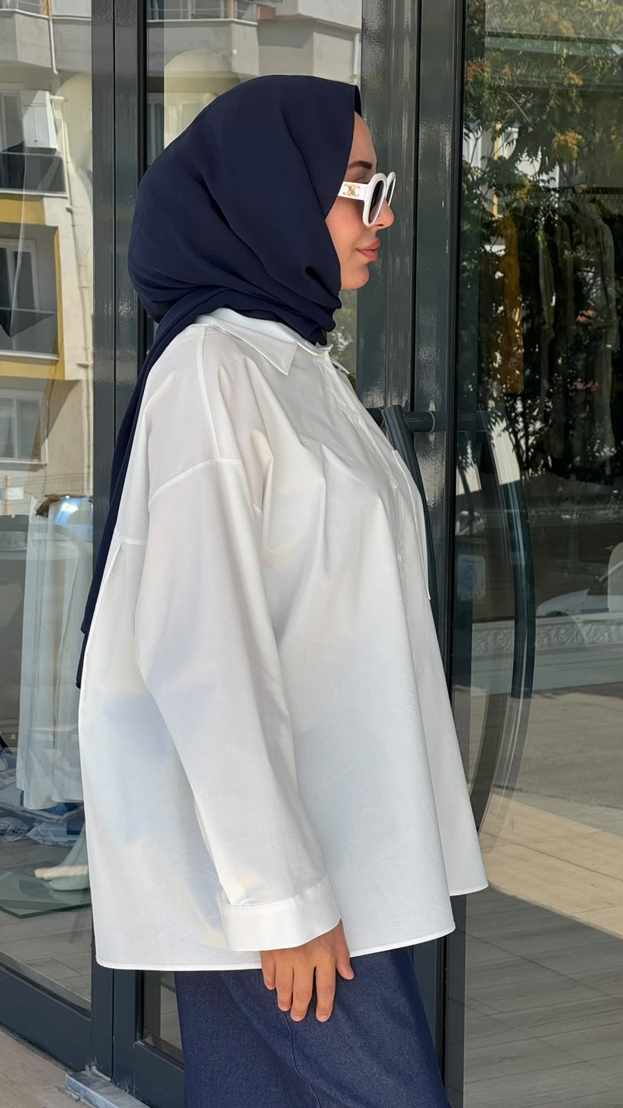 QooQ Holy Oversize Gömlek 26ss217
