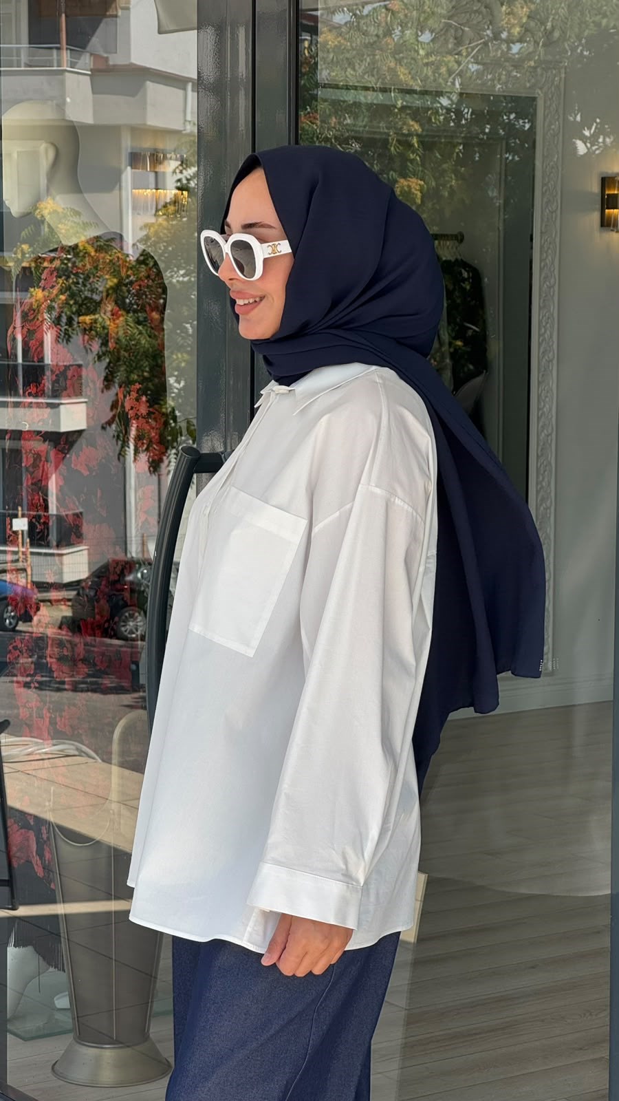 QooQ Holy Oversize Gömlek 26ss217