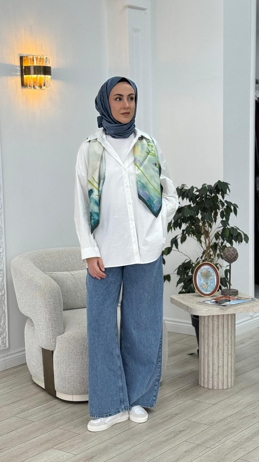 QooQ Holy Oversize Gömlek 26ss217