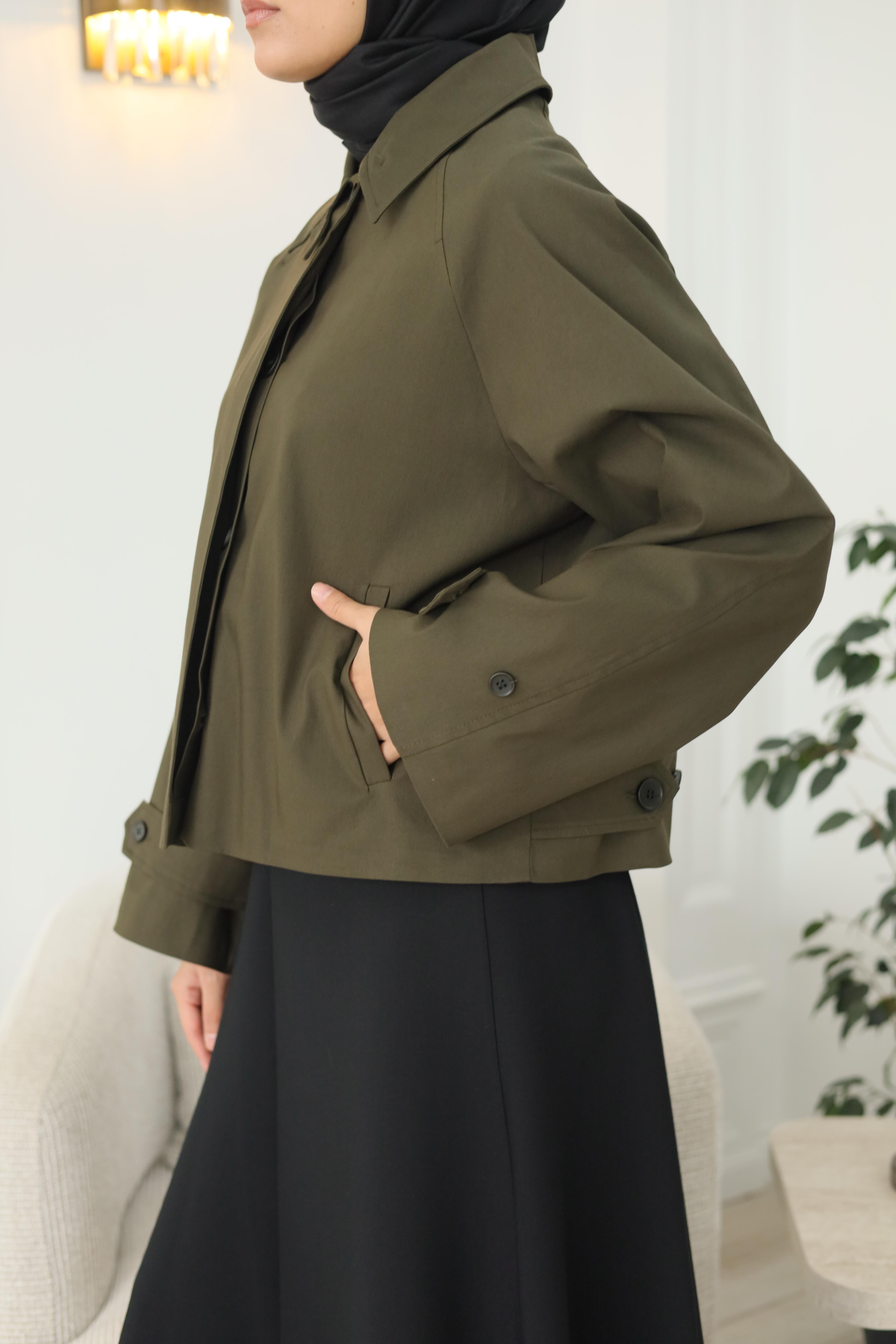 QOOQ Kısa Ceket 26fw624