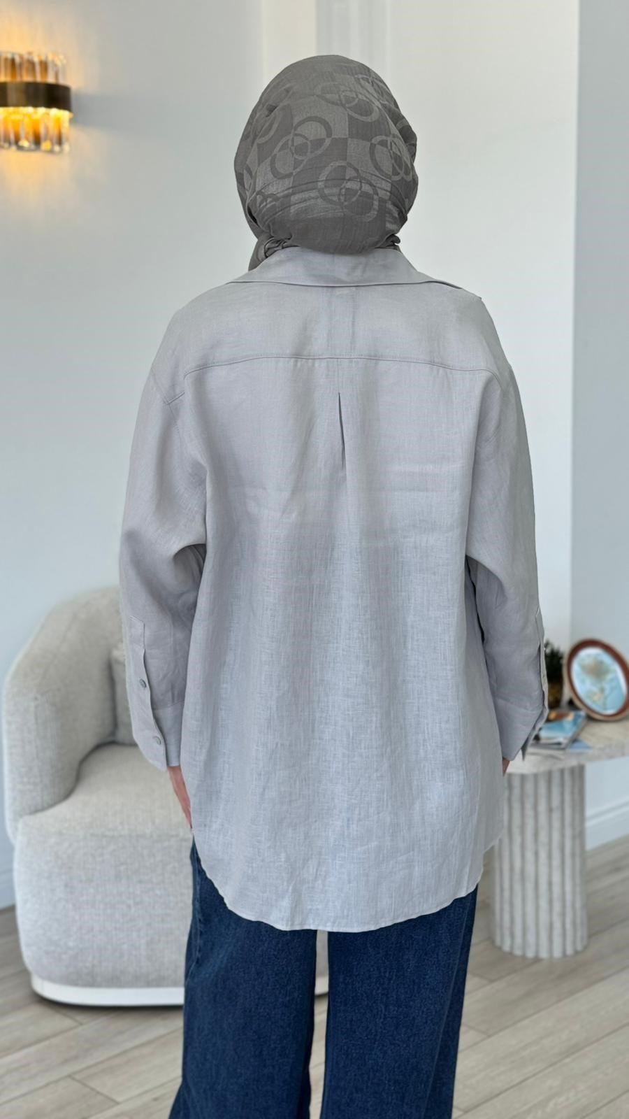 QOOQ Lin Gömlek 25ss212