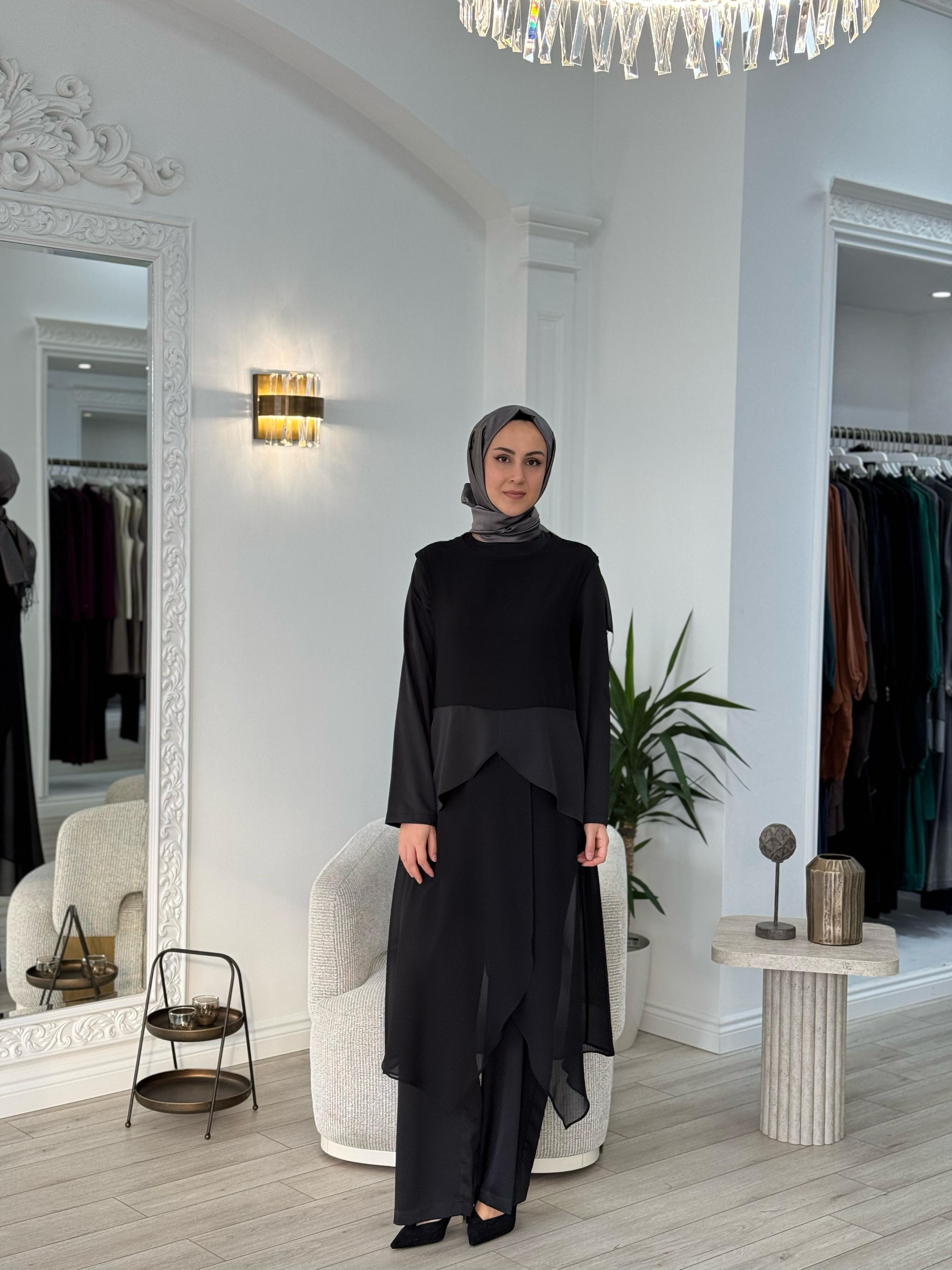QOOQ Luvito Tulum Siyah 24ss702