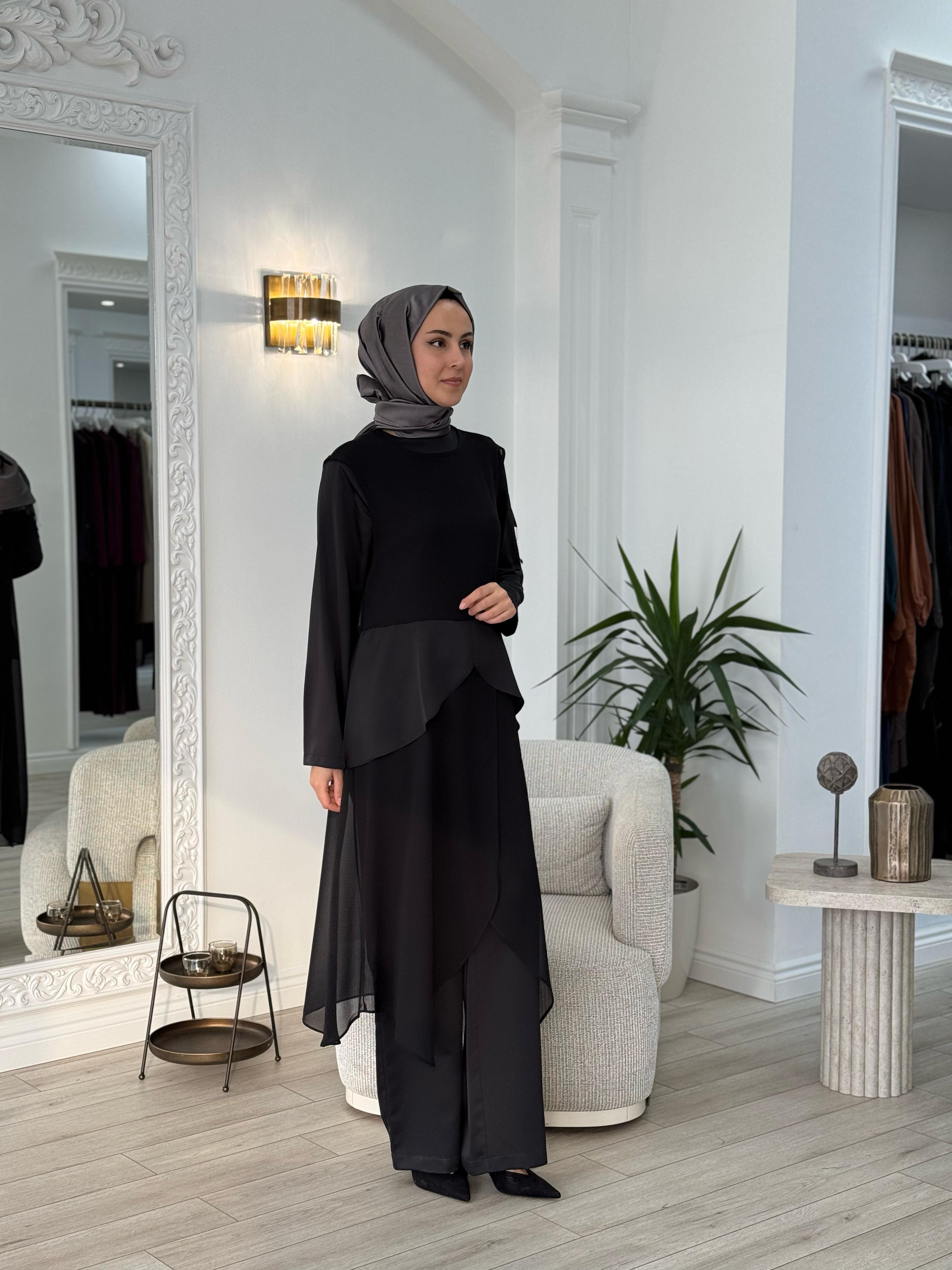 QOOQ Luvito Tulum Siyah 24ss702