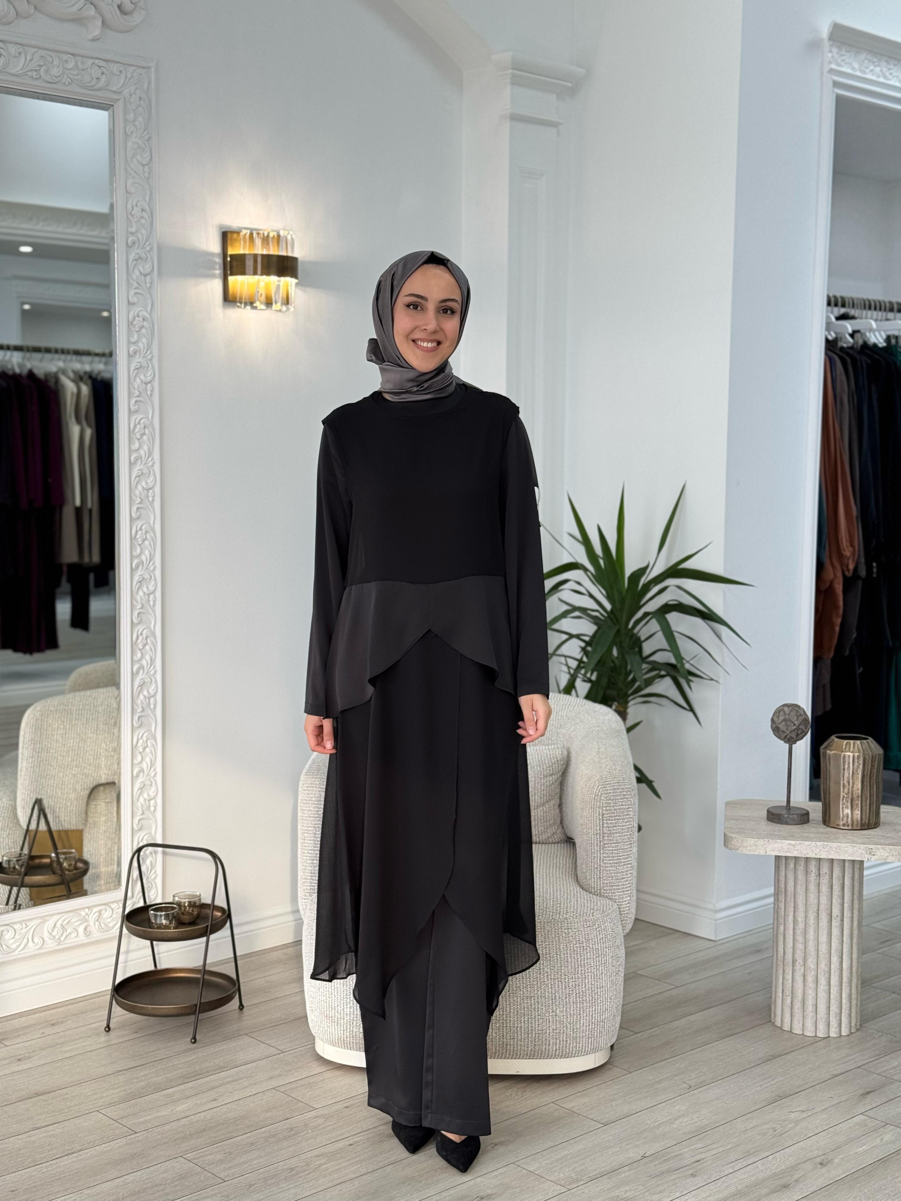 QOOQ Luvito Tulum Siyah 24ss702