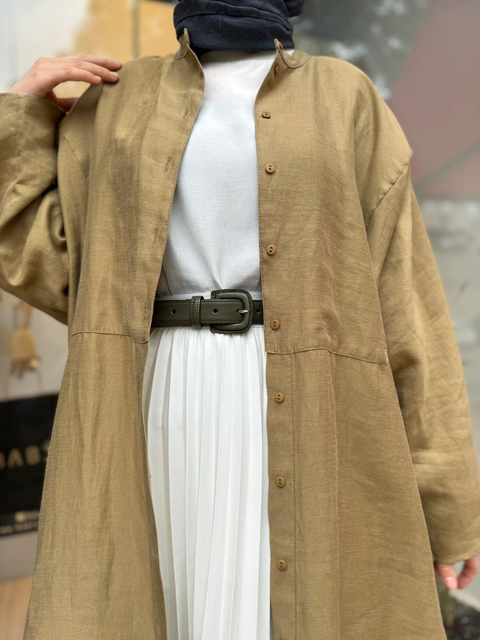 QOOQ Mirerva Gömlek Yeşil 24ss221