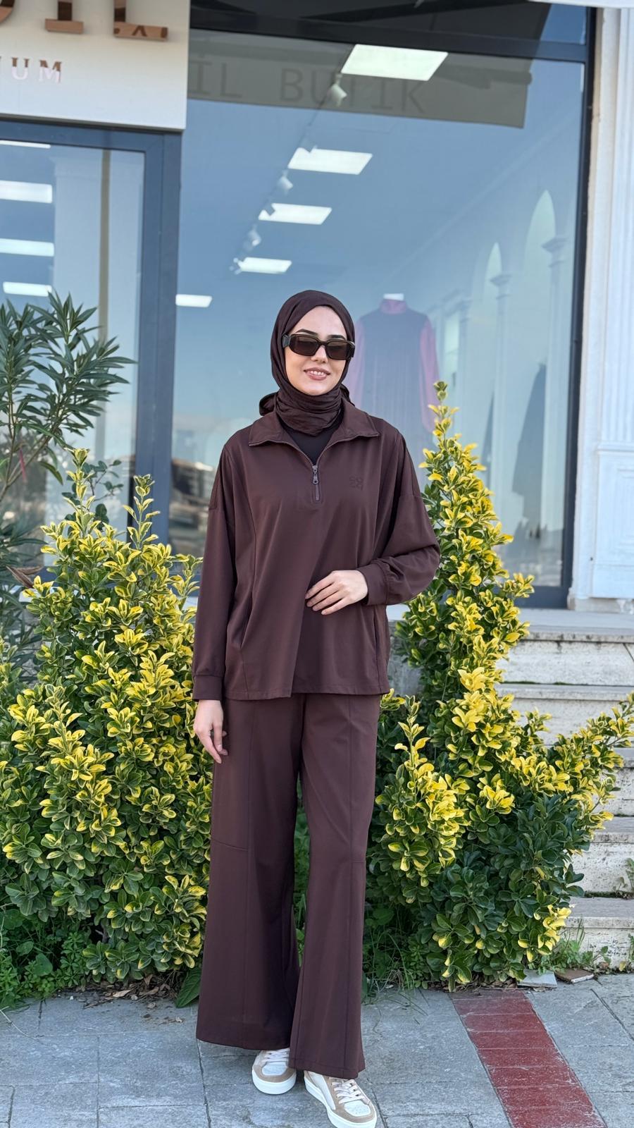 QOOQ Nakışlı Sweat 26fw218