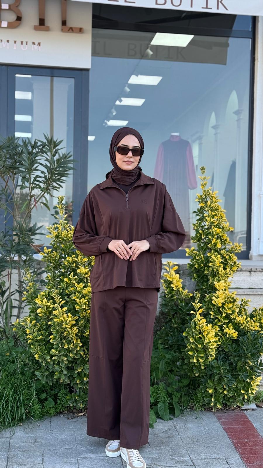 QOOQ Nakışlı Sweat 26fw218