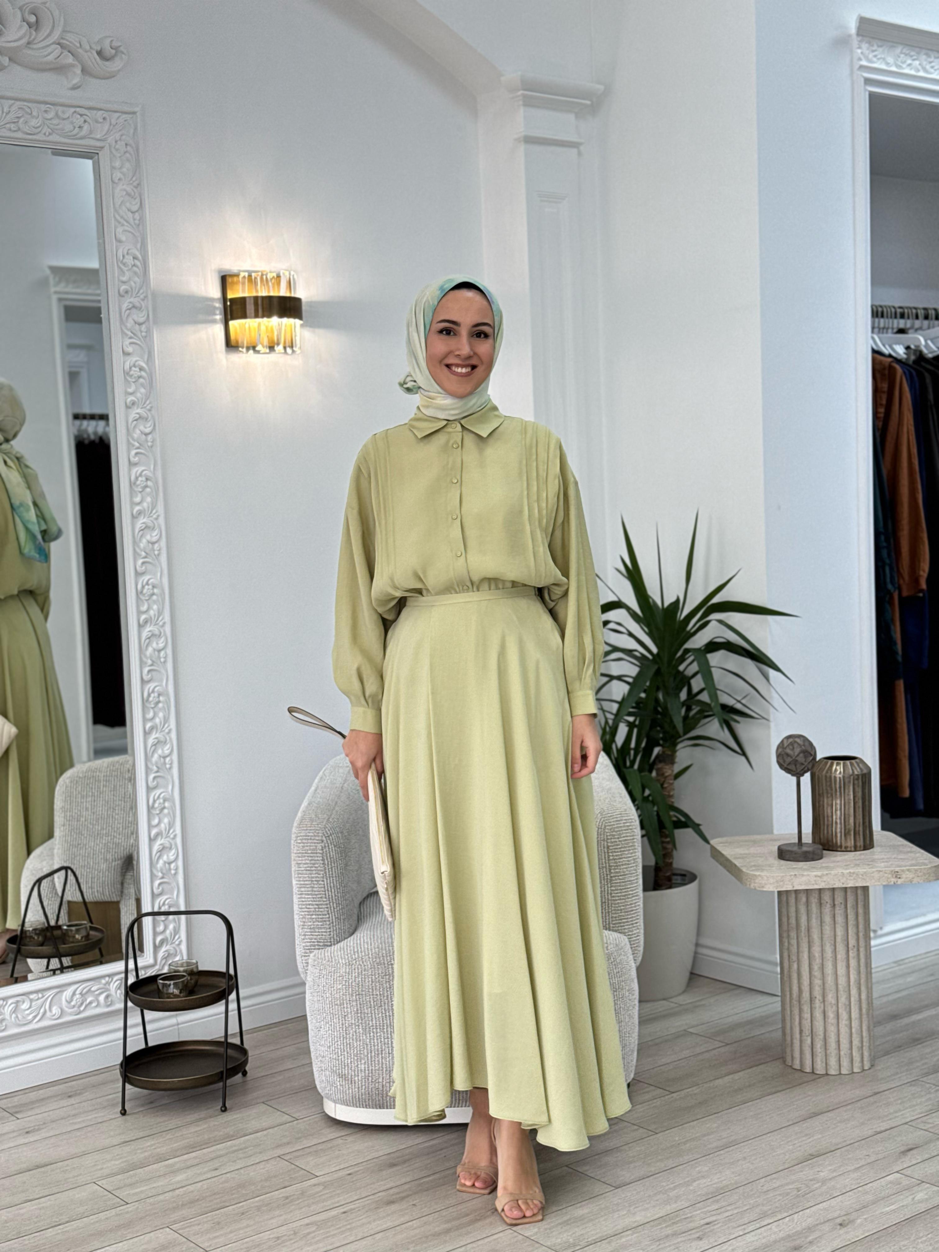 QOOQ Olbis Takım Yeşil 25ss201