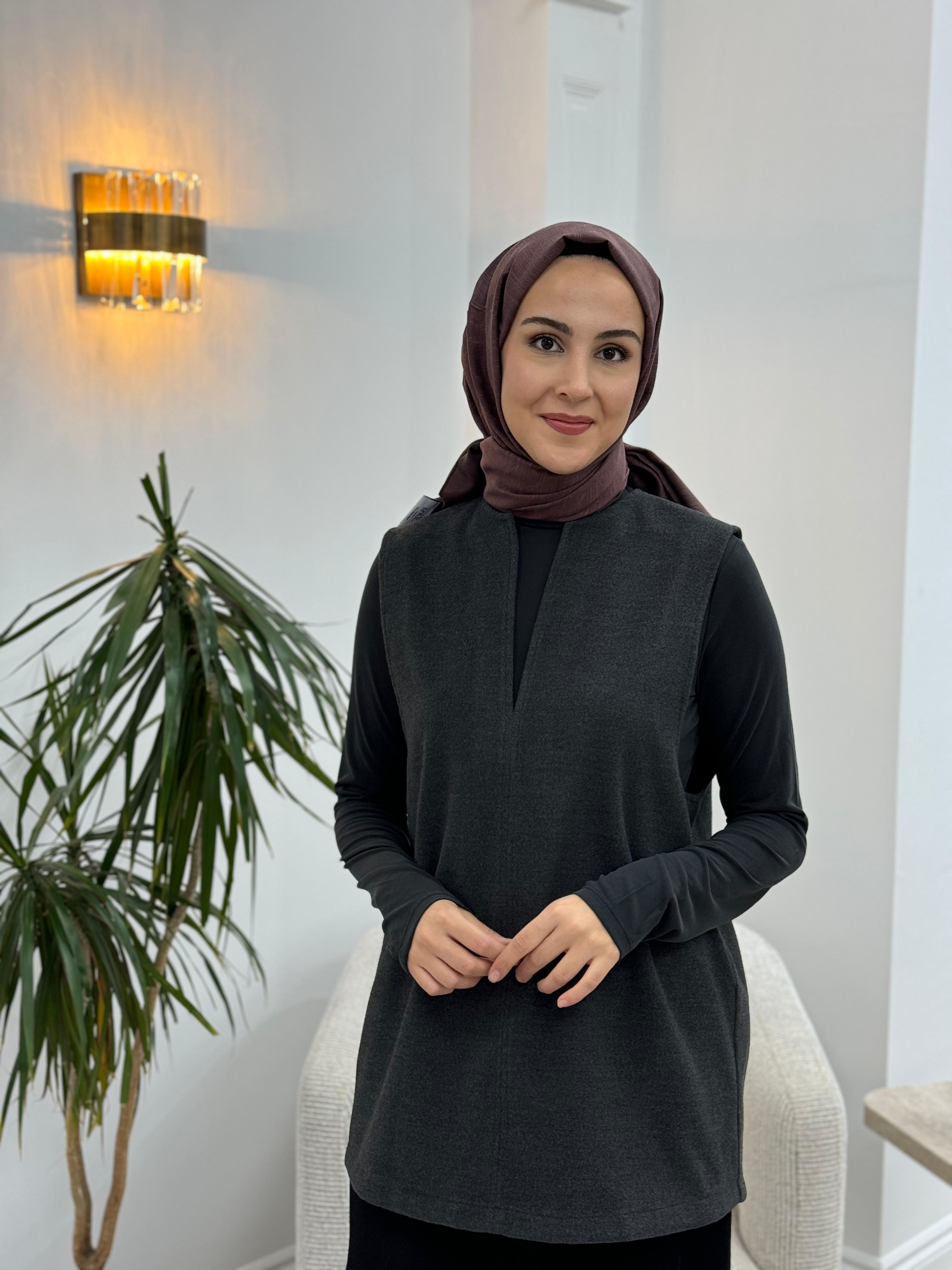 QOOQ Oroka Süveter Gri 25fw609