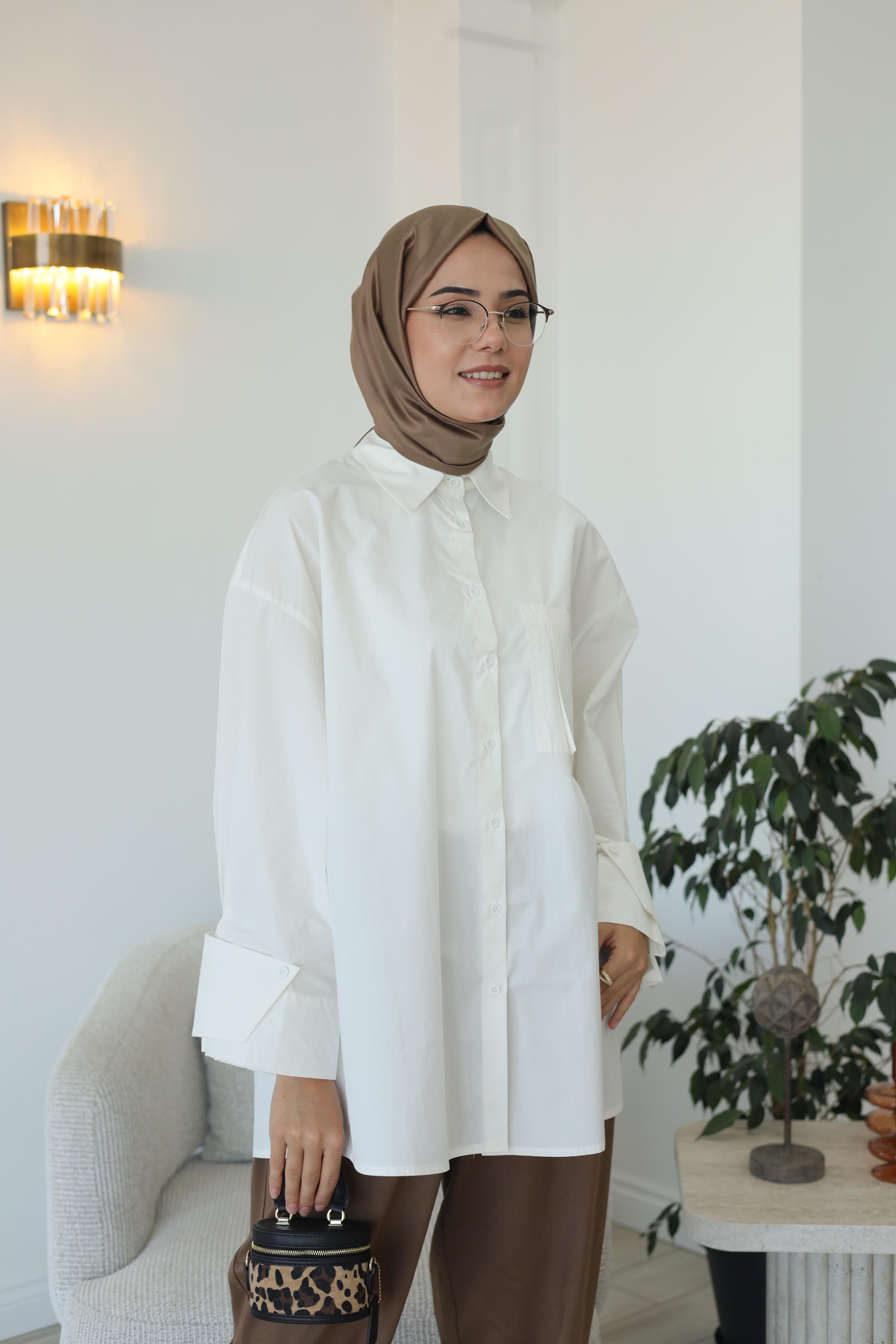 QOOQ Poplin Gömlek 26fw200