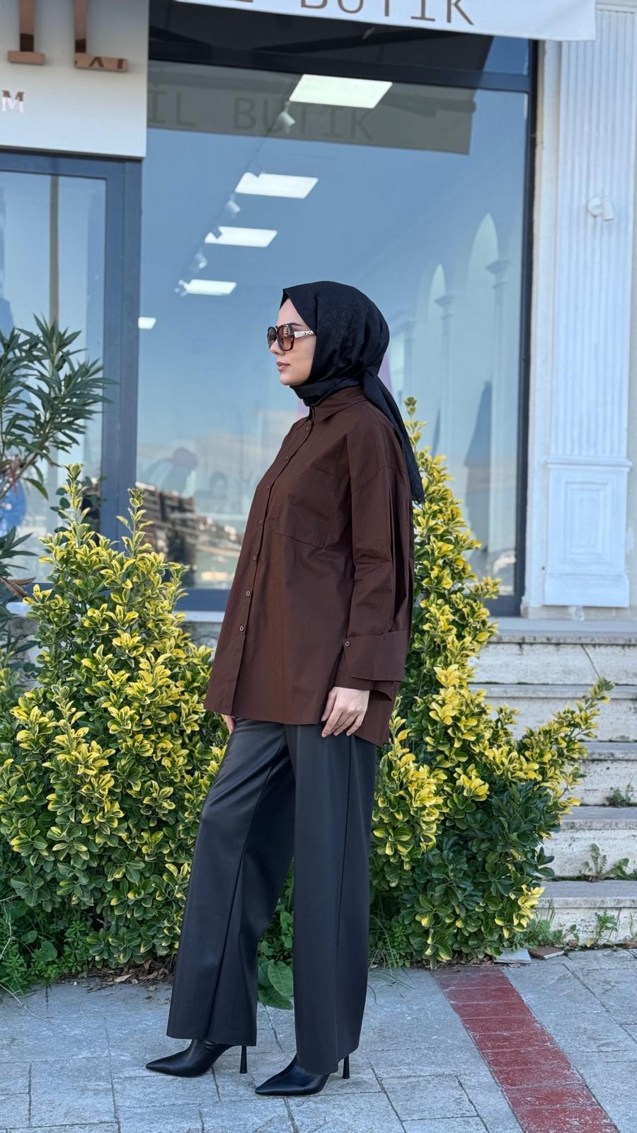 QOOQ Poplin Gömlek 26fw200