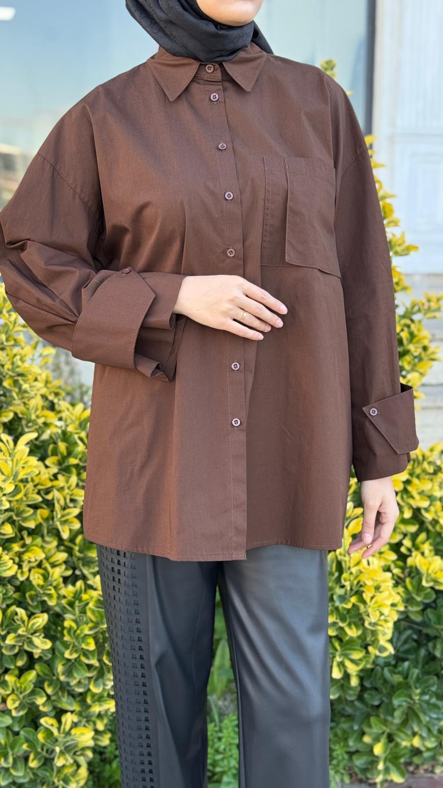 QOOQ Poplin Gömlek 26fw200