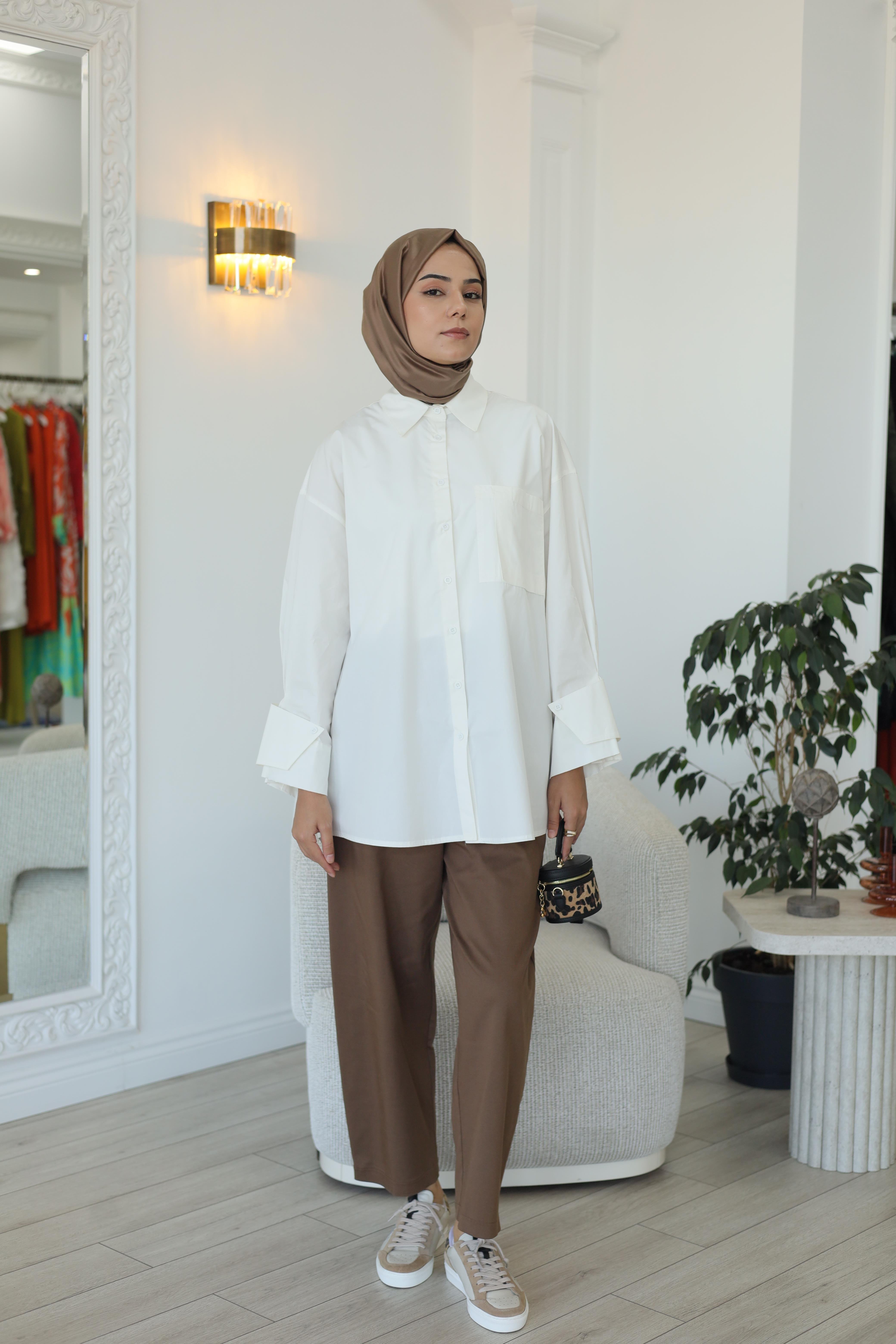 QOOQ Poplin Gömlek 26fw200