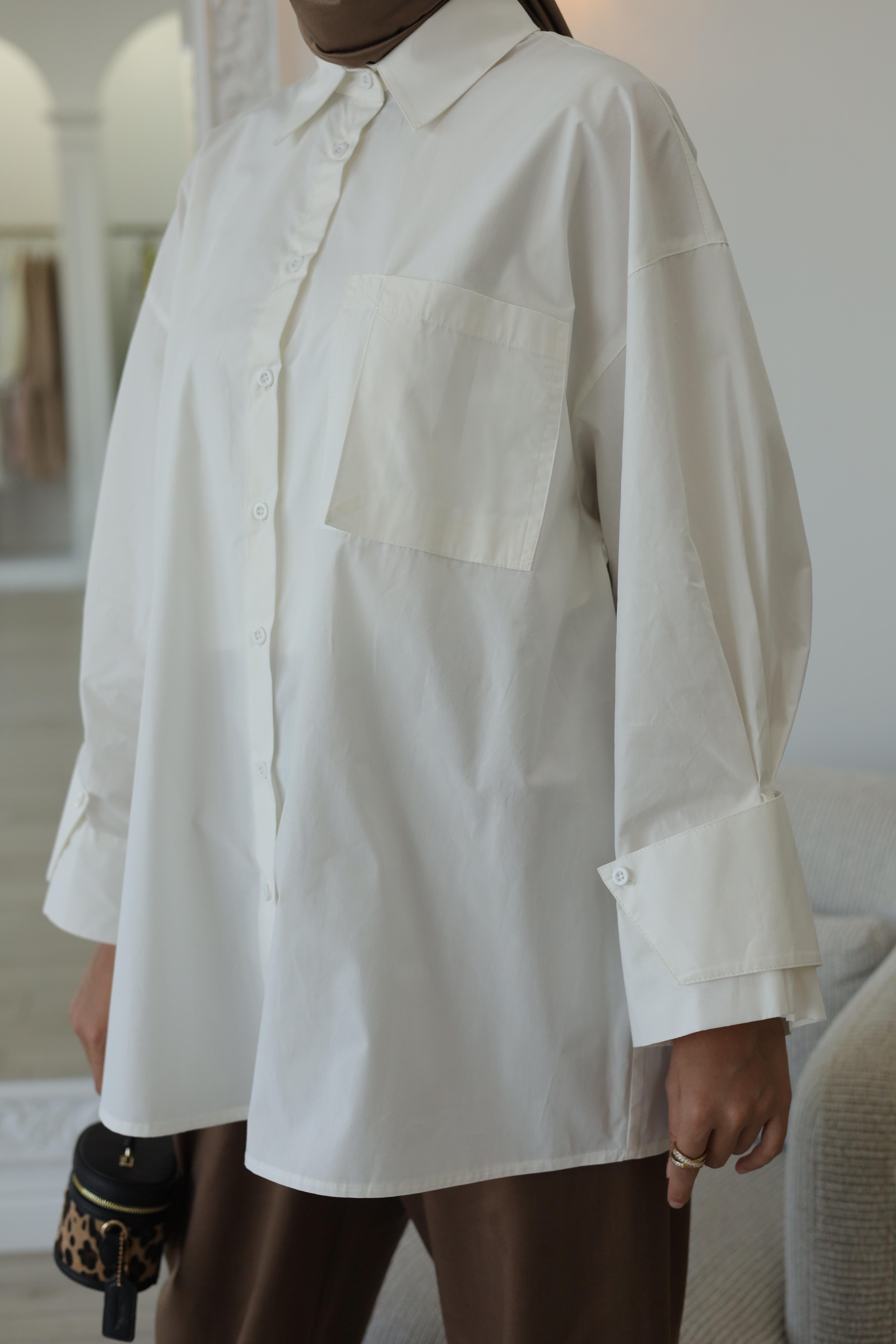 QOOQ Poplin Gömlek 26fw200