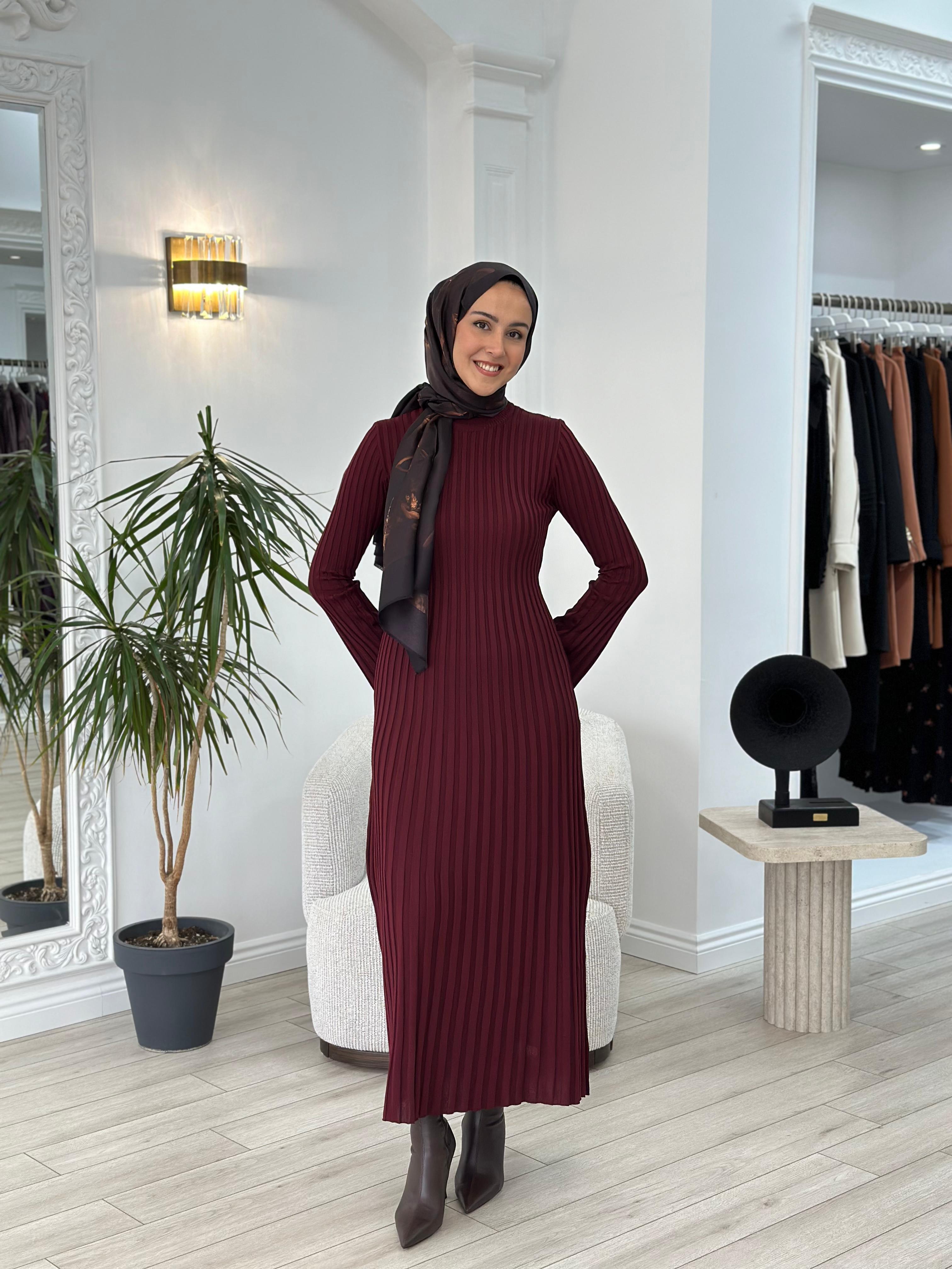 QOOQ Ray Elbise Bordo 25fw401