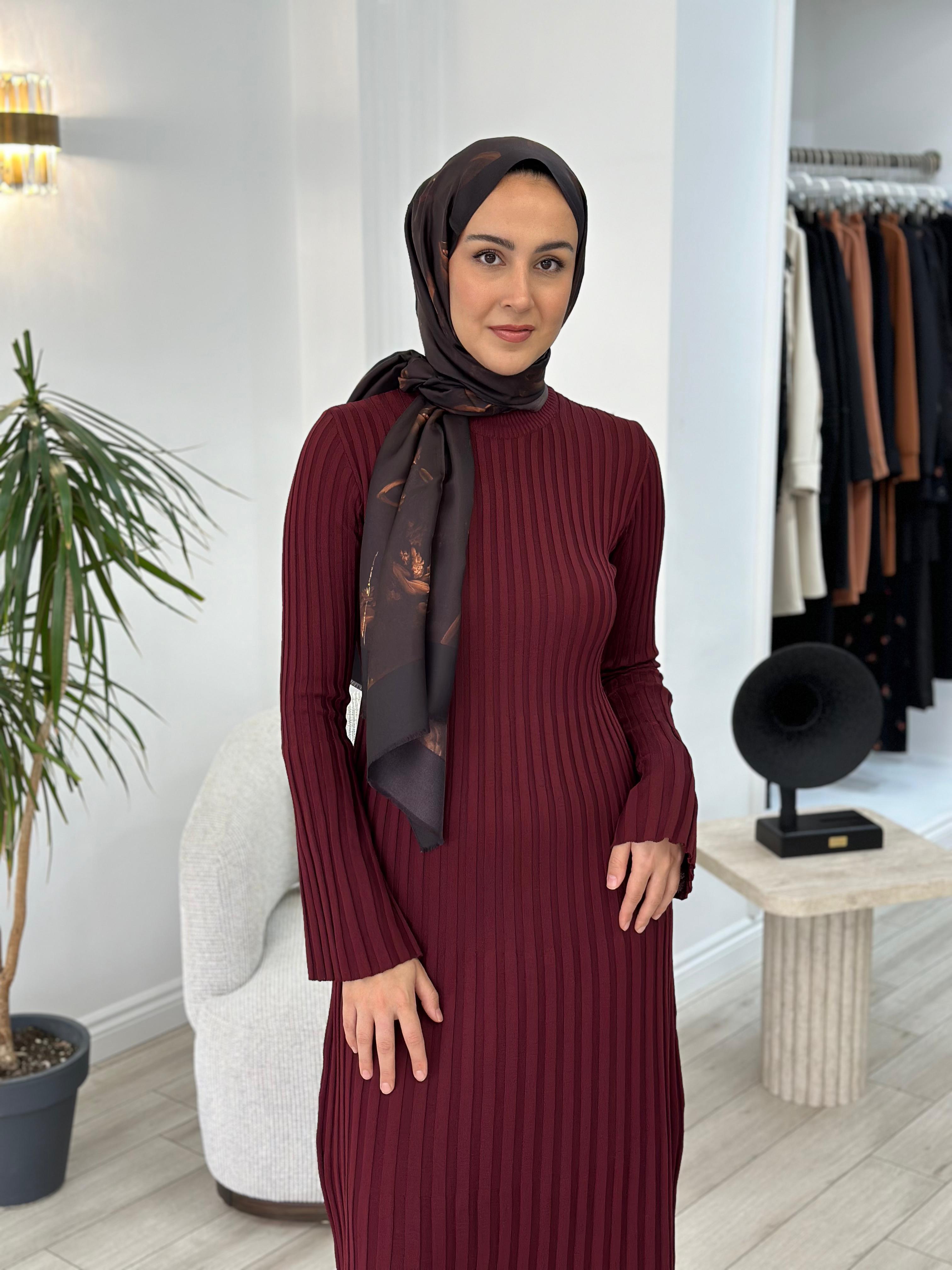 QOOQ Ray Elbise Bordo 25fw401
