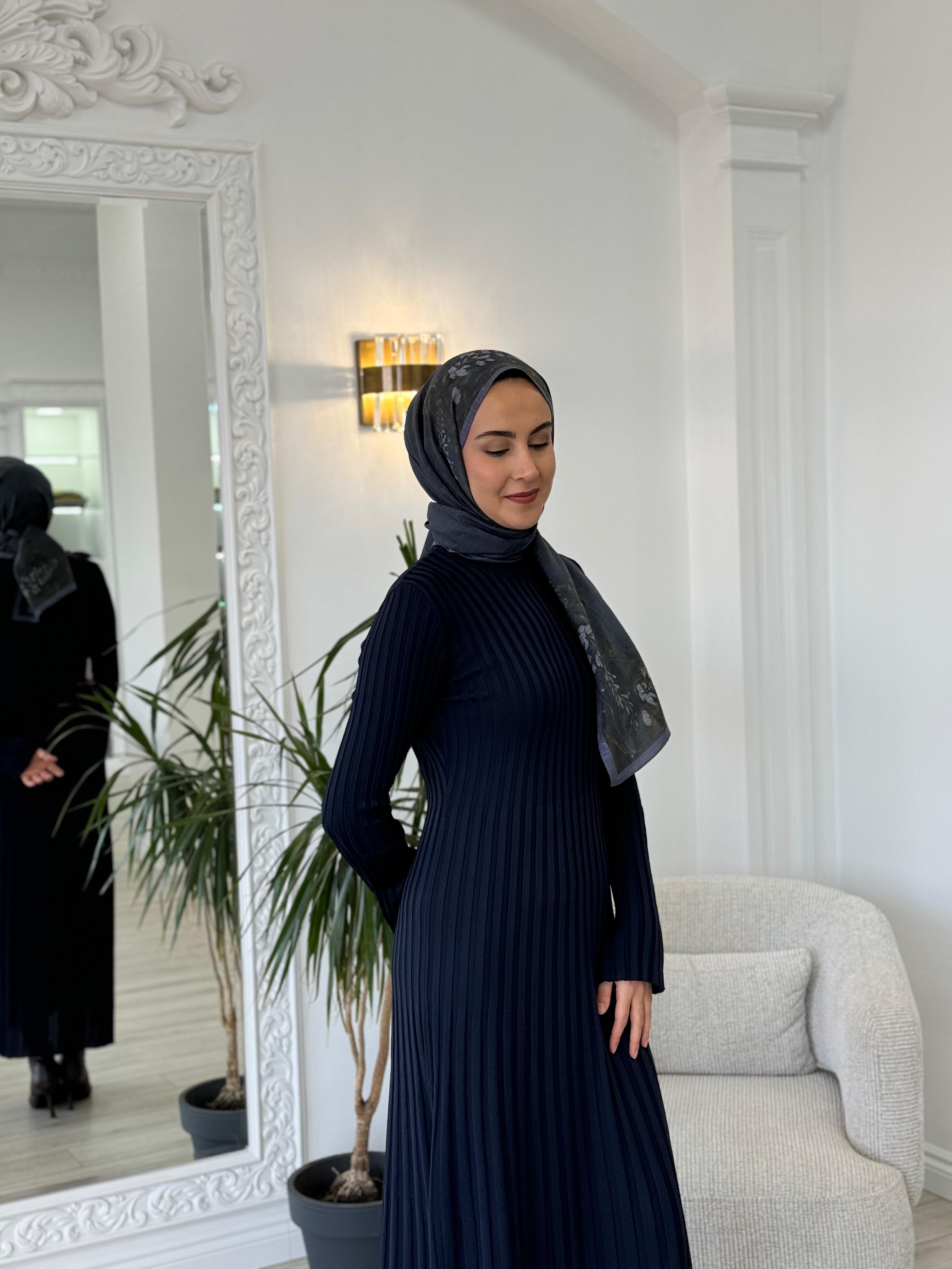 QOOQ Ray Elbise Lacivert 25fw401