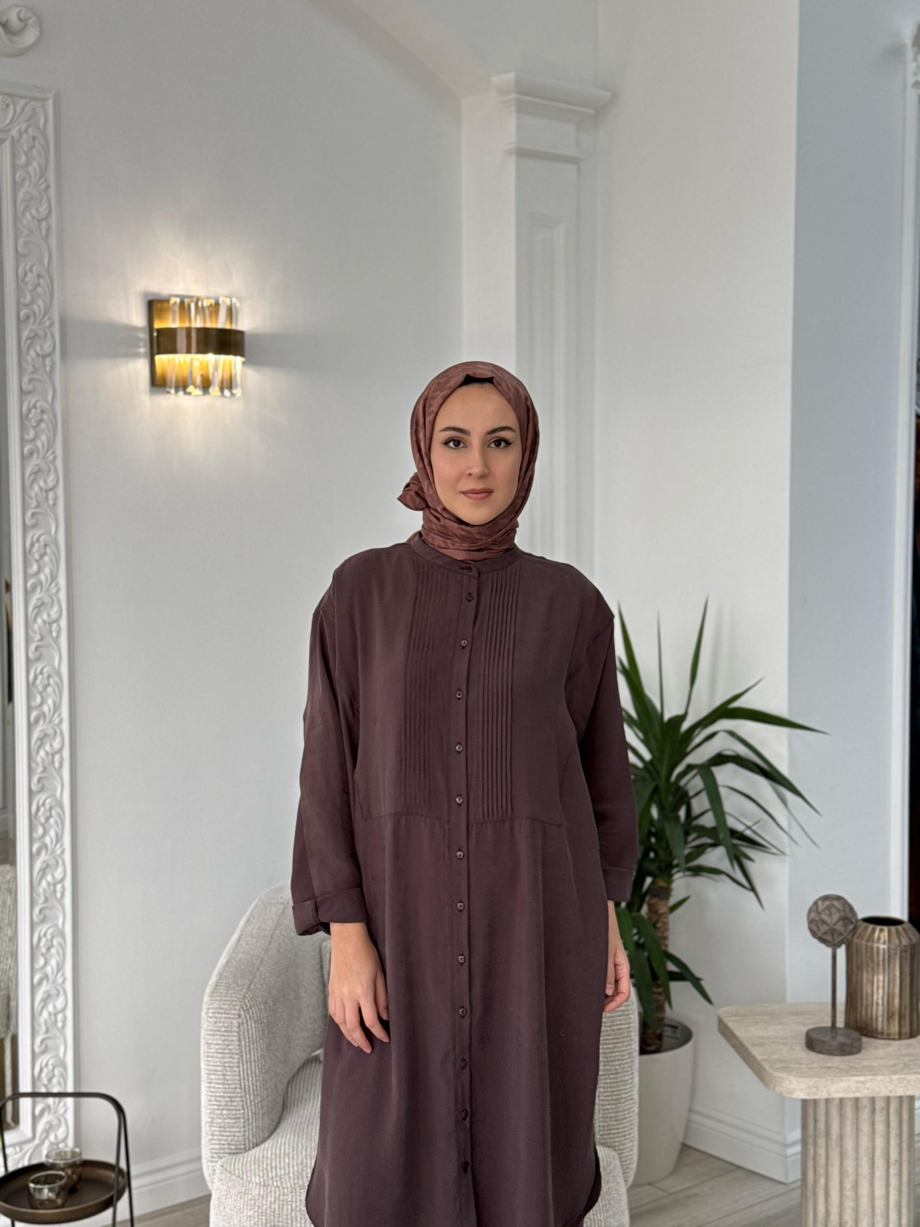 QOOQ Ruvo Gömlek Kahverengi 25ss202